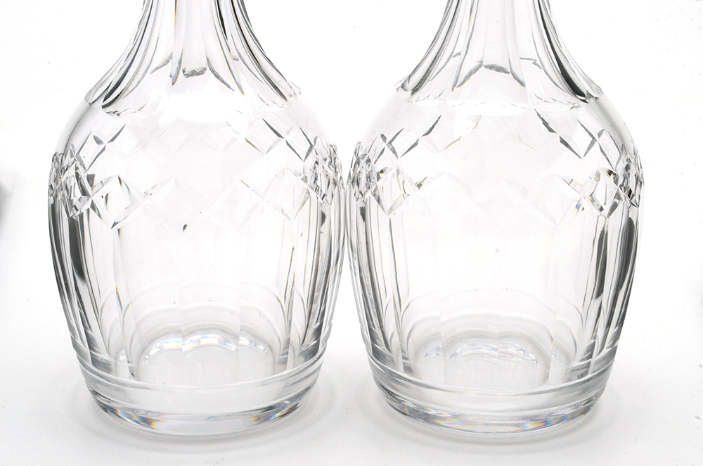 Pair of Crystal Decanters
