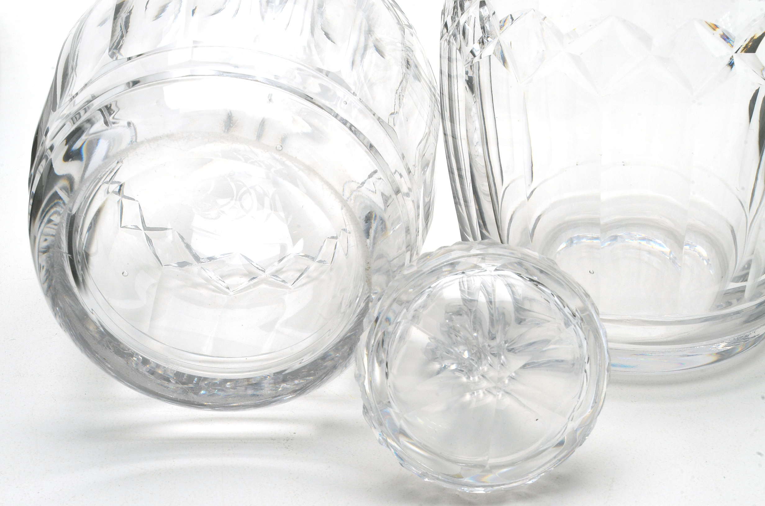 Pair of Crystal Decanters