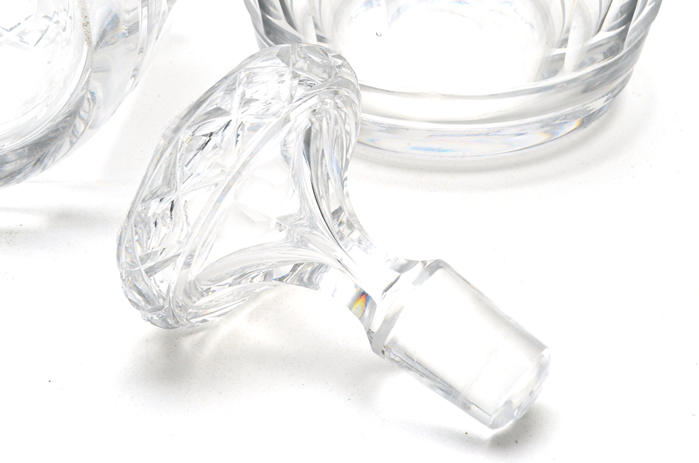 Pair of Crystal Decanters