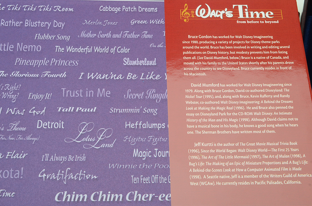 Sherman Brothers Signed Limited Edition "Walt's Time: From Before to Beyond"