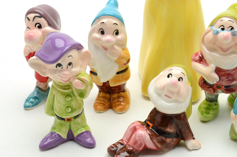 Walt Disney's "Snow White and the Seven Dwarfs" Figurines