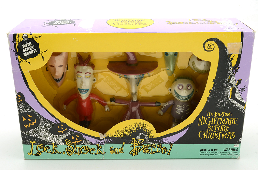 Tim Burton's "Nightmare Before Christmas" Lock, Shock and Barrel Assortment