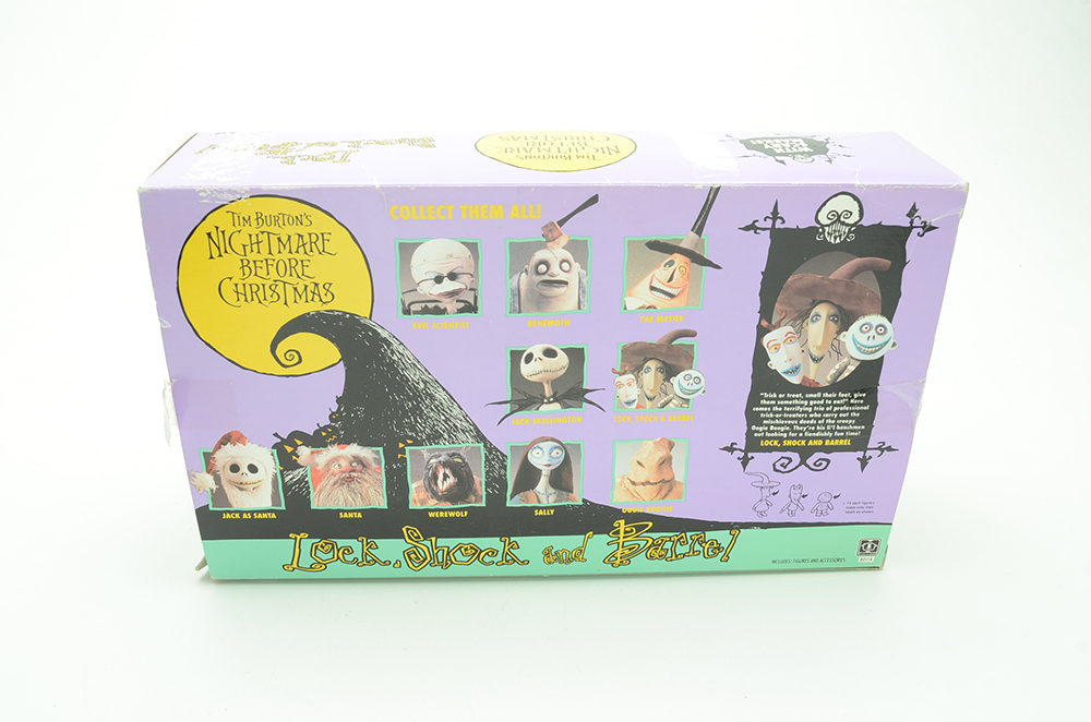 Tim Burton's "Nightmare Before Christmas" Lock, Shock and Barrel Assortment