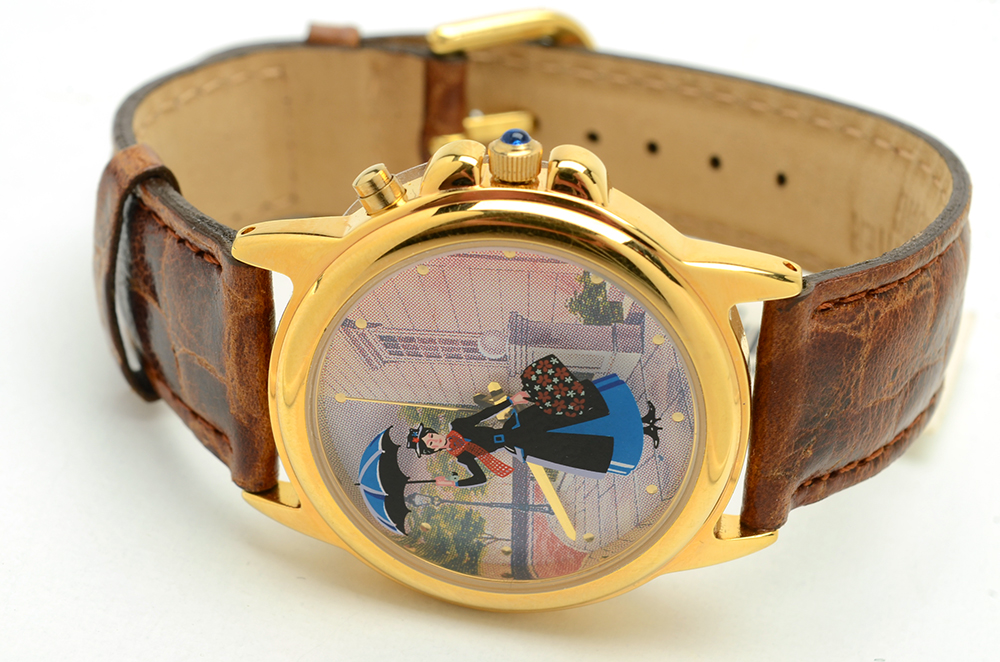 1994 Walt Disney's "Mary Poppins" 30th Anniversary Limited Edition Musical Watch