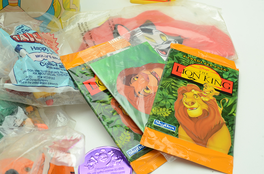 Disney Toys Featuring 1990 "TaleSpin" Happy Meal Die-Cast Planes