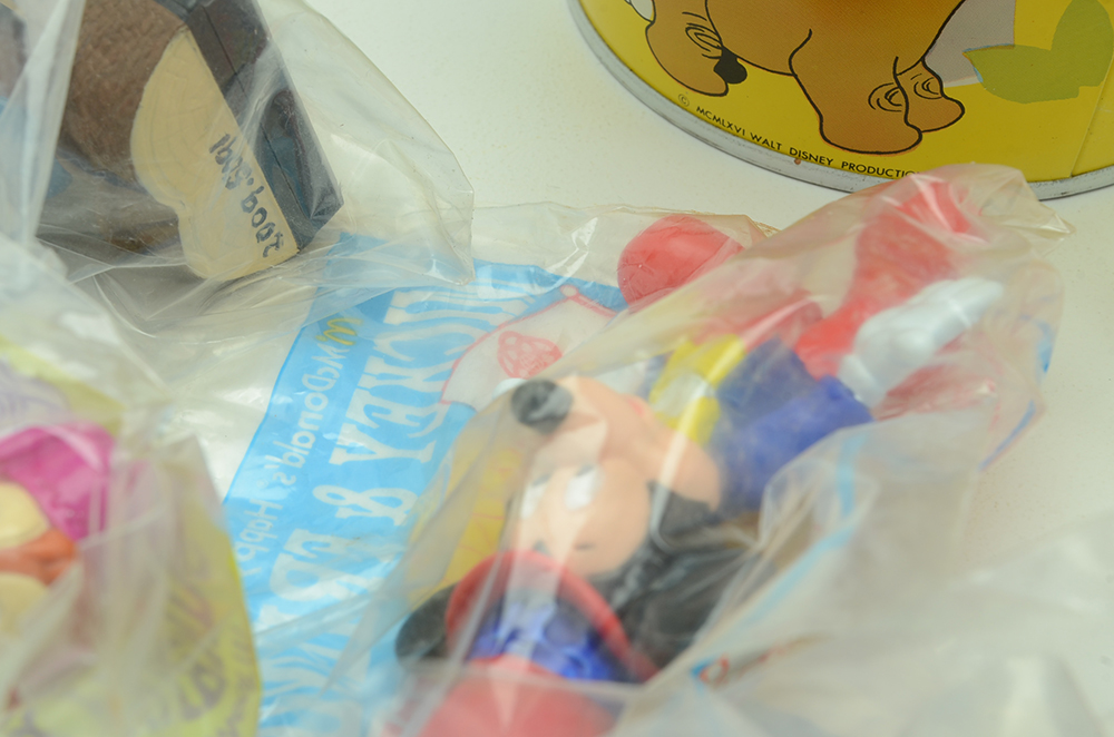 Disney Toys Featuring 1990 "TaleSpin" Happy Meal Die-Cast Planes