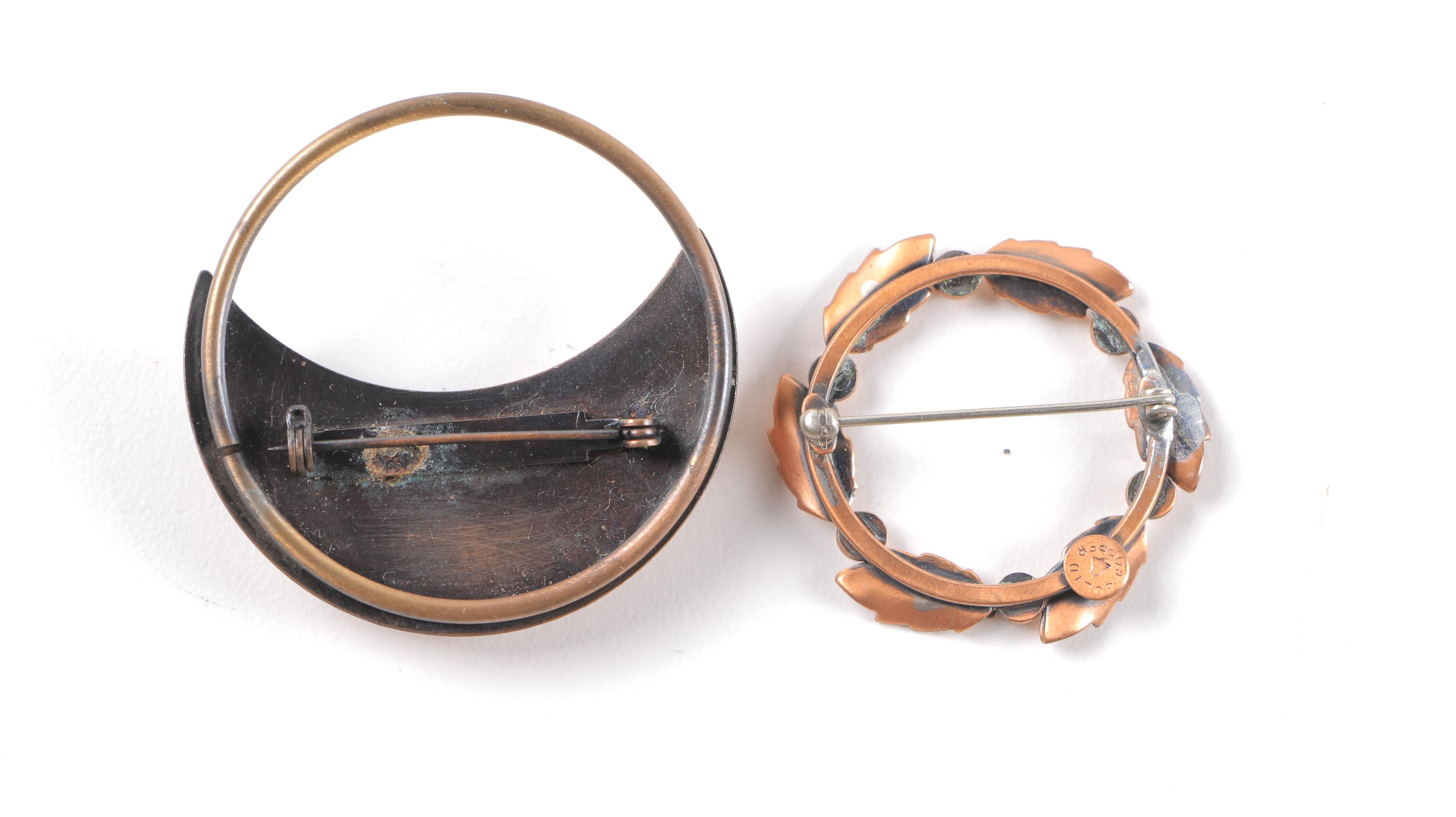 Assorted Copper and Copper Toned Costume Jewelry