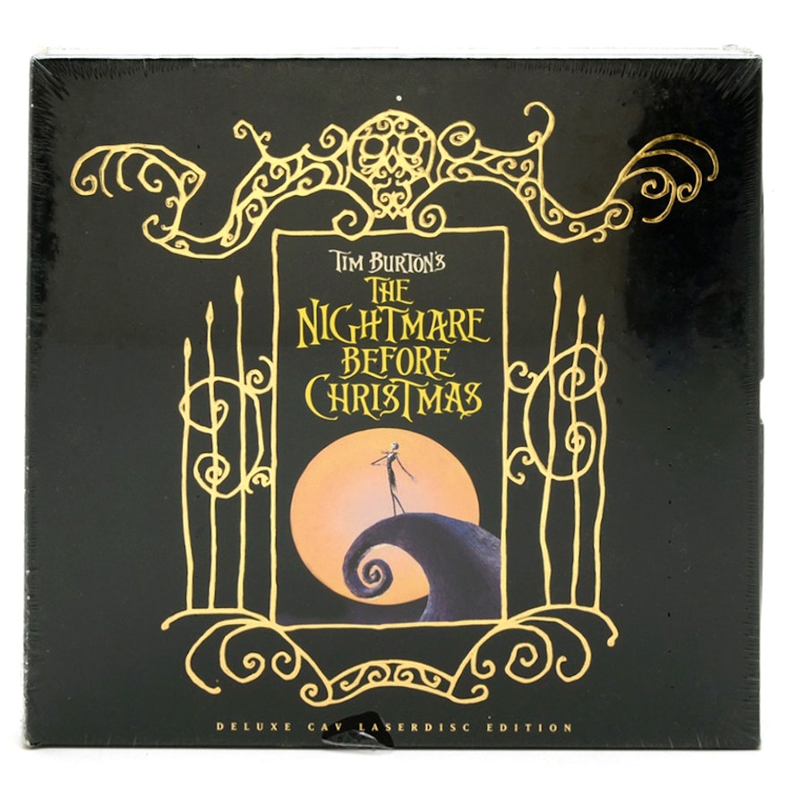 Tim Burton's "Nightmare Before Christmas" Deluxe CAV Laserdisc Edition