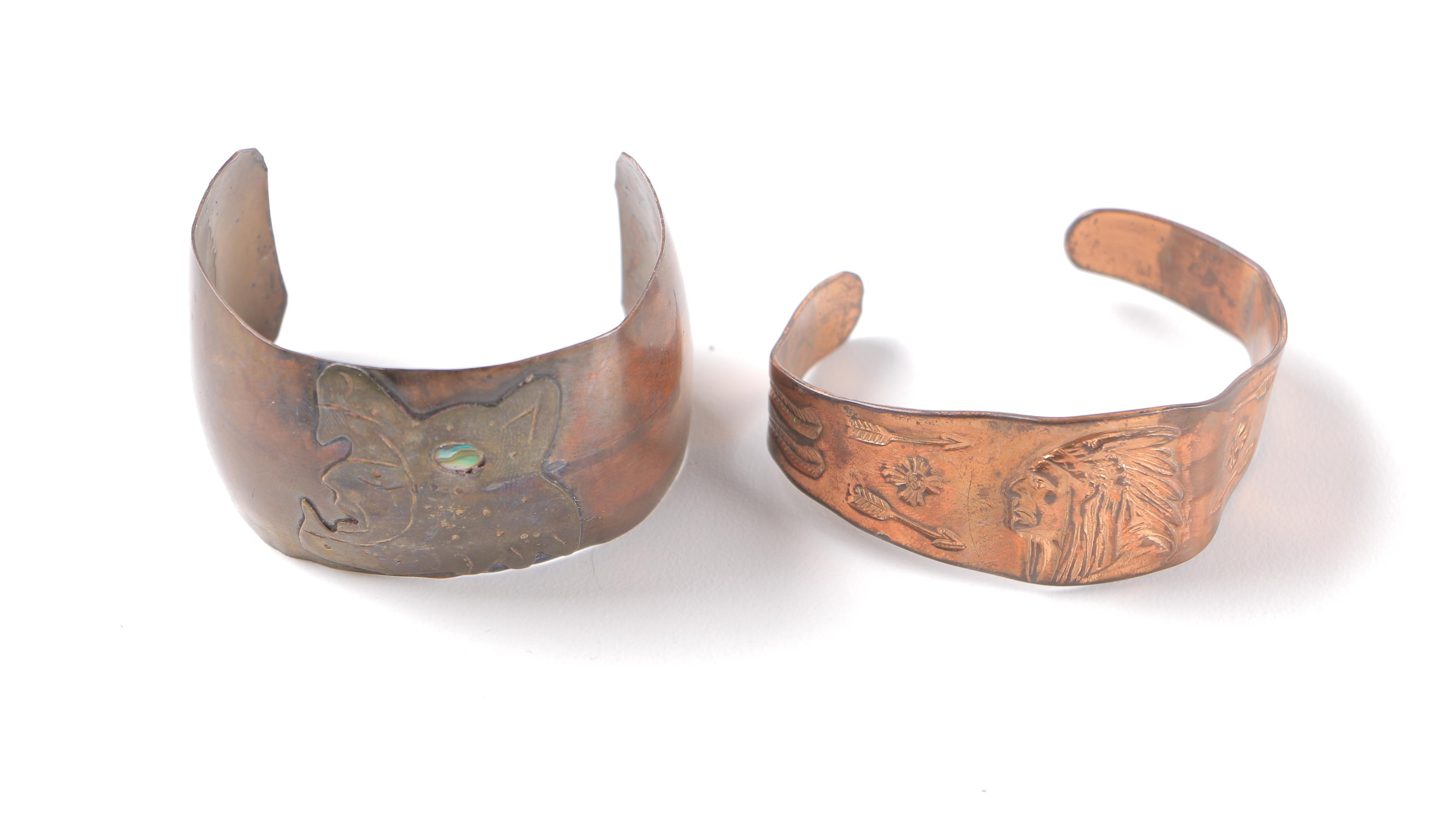 Assorted Copper and Copper Toned Costume Jewelry