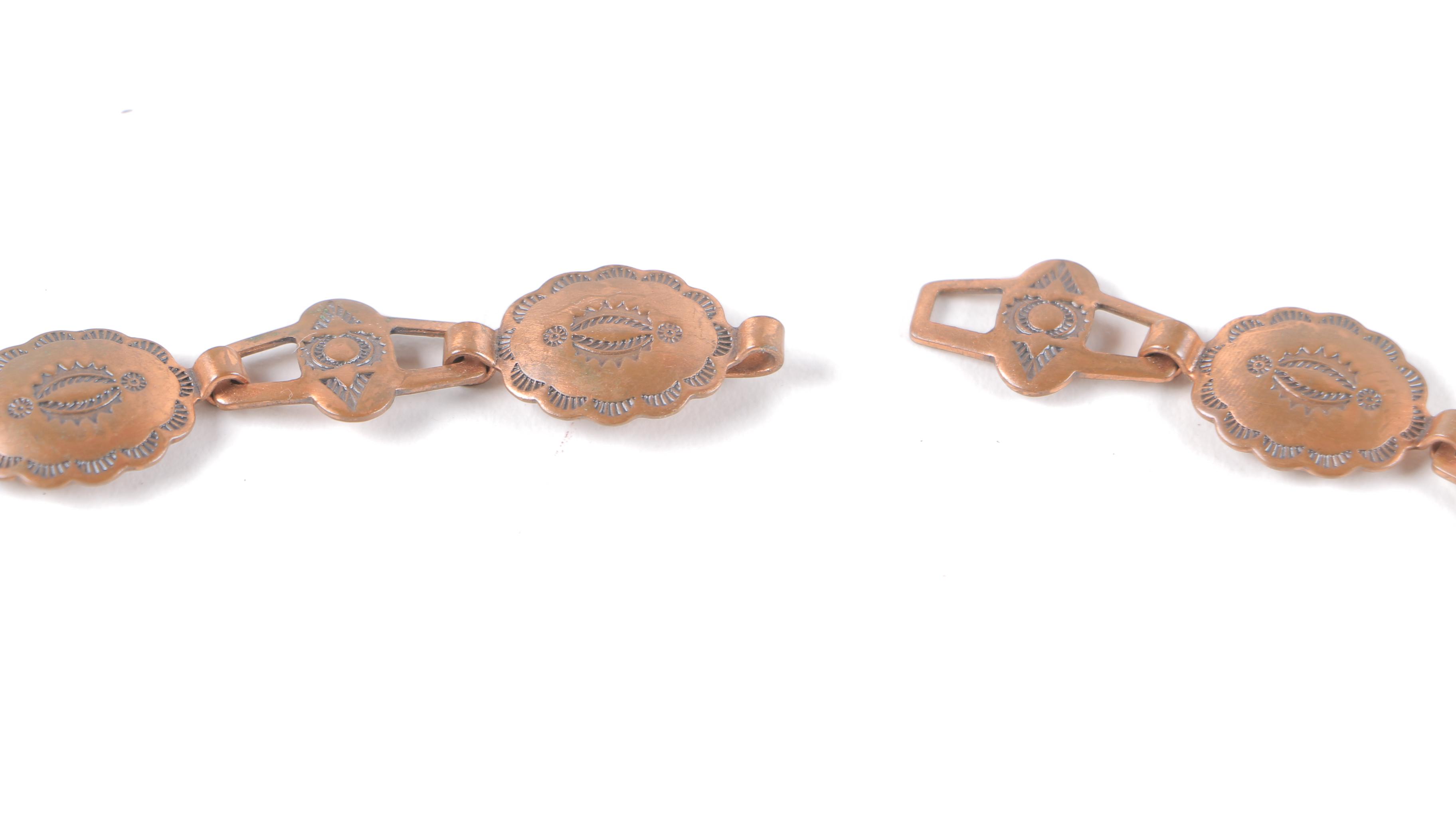 Assorted Copper and Copper Toned Costume Jewelry