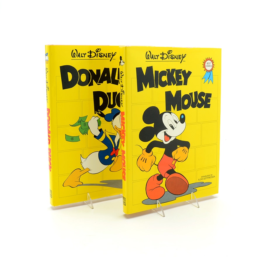 1978 "Walt Disney's Best Comics" Mickey Mouse and Donald Duck Collections