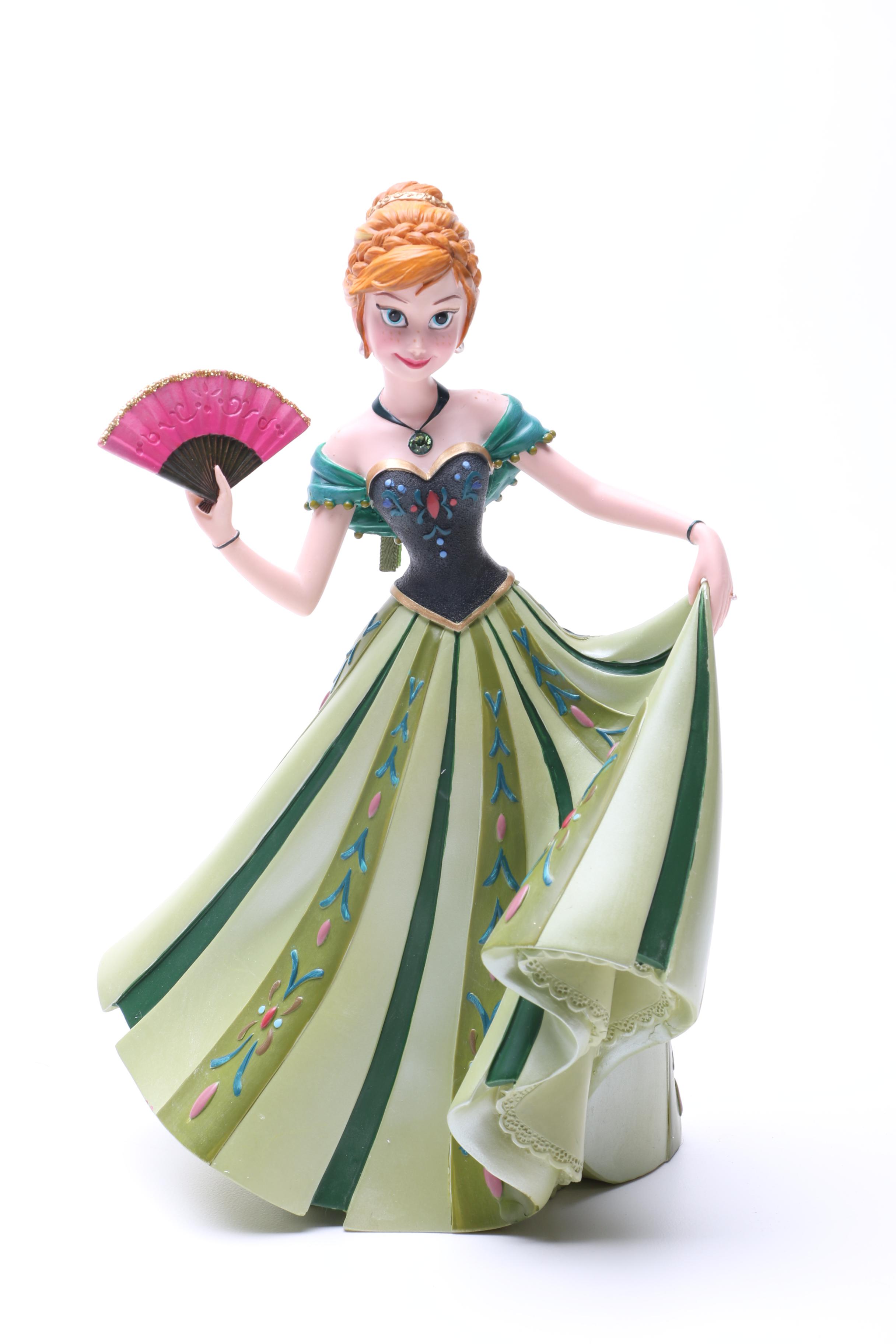Disney Showcase Figurines, "Anna", "Elsa" and "Mulan"