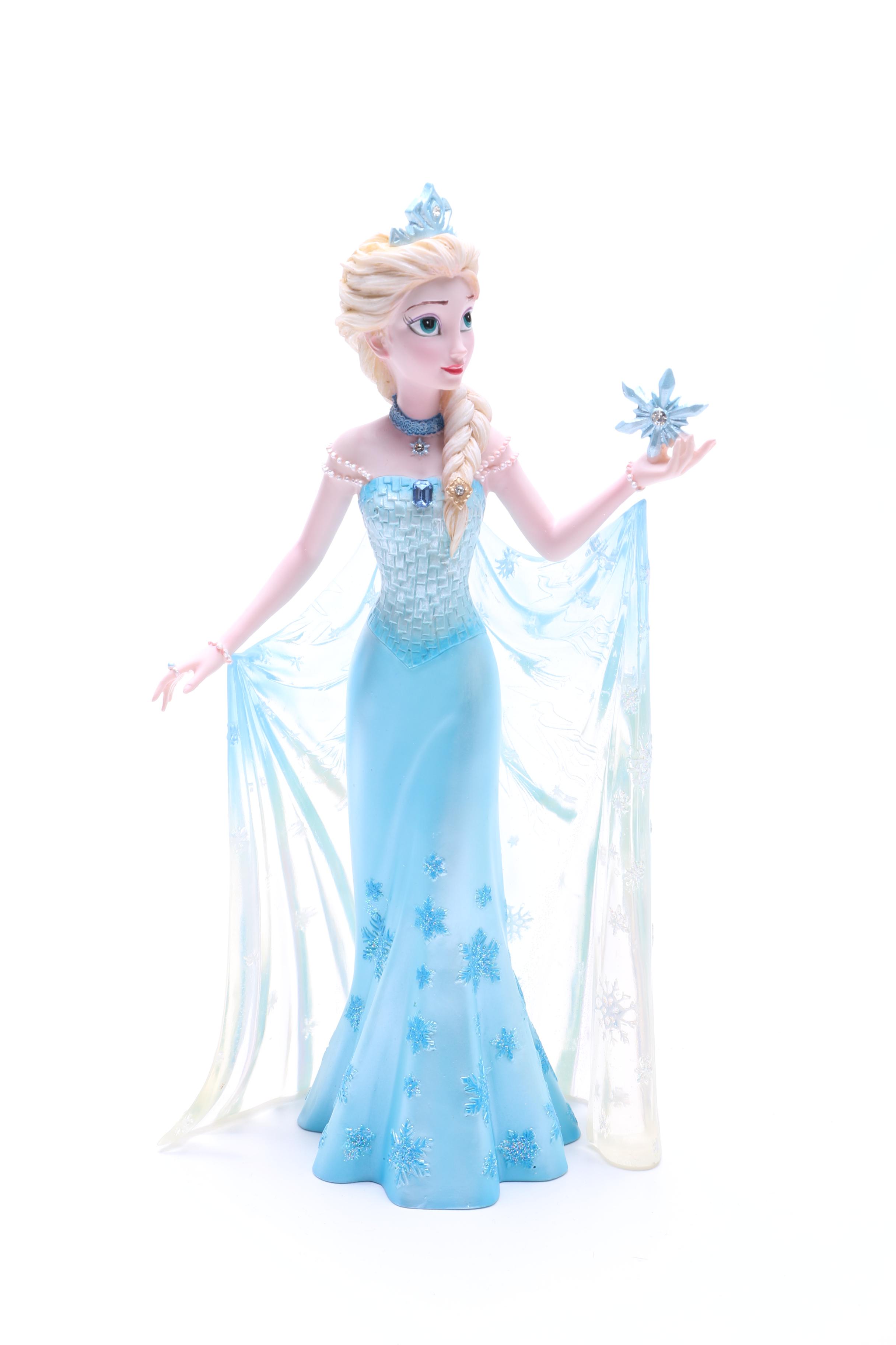 Disney Showcase Figurines, "Anna", "Elsa" and "Mulan"