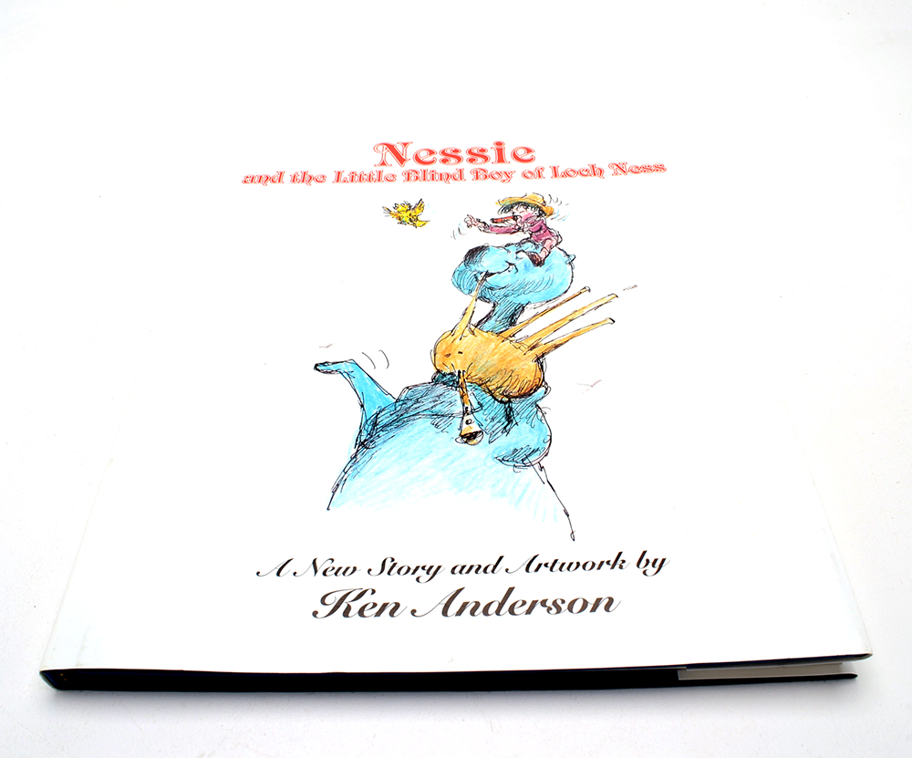 Books by Disney Cast Members Featuring Signed Ken Anderson "Nessie and the Little Blind Boy of Loch Ness"