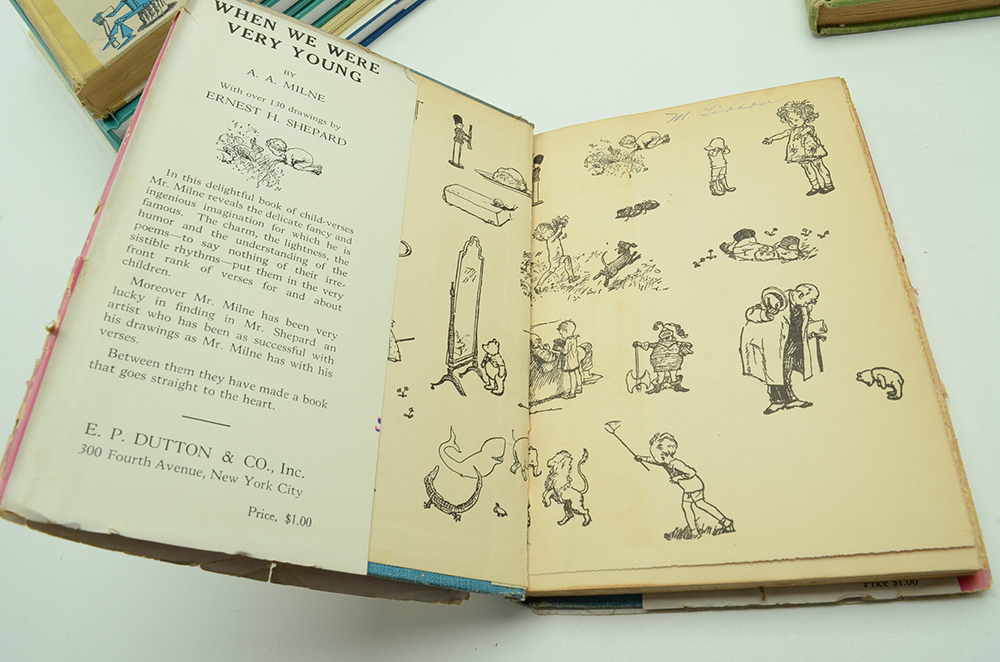 Children's Books Including 1930s A. A. Milne