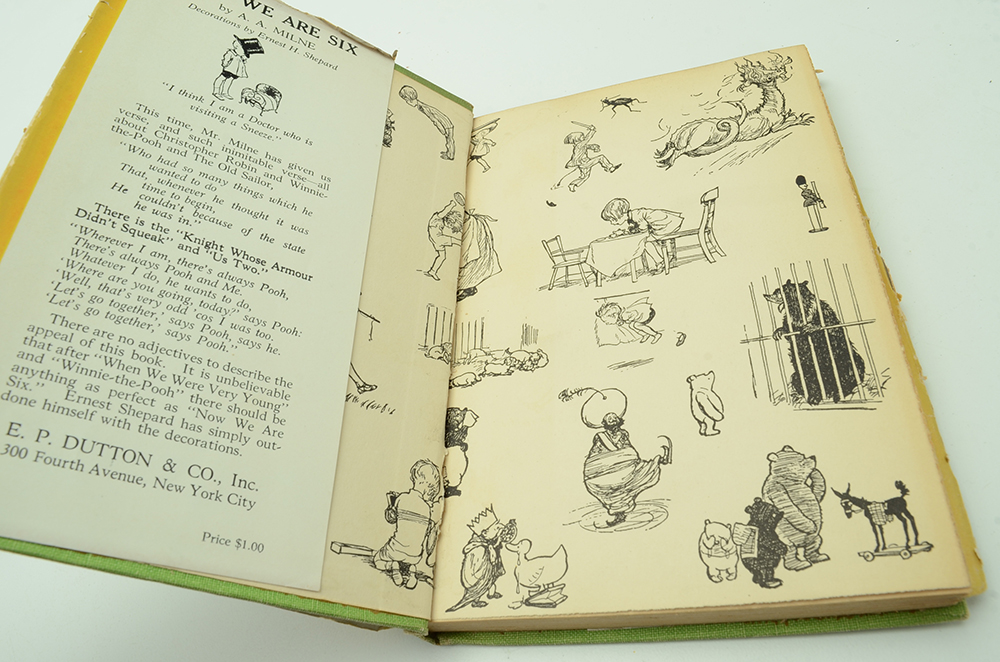 Children's Books Including 1930s A. A. Milne