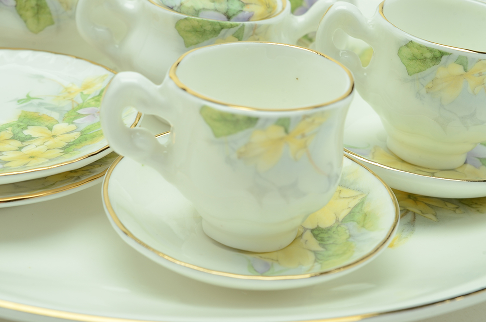 English Miniature Tea Sets