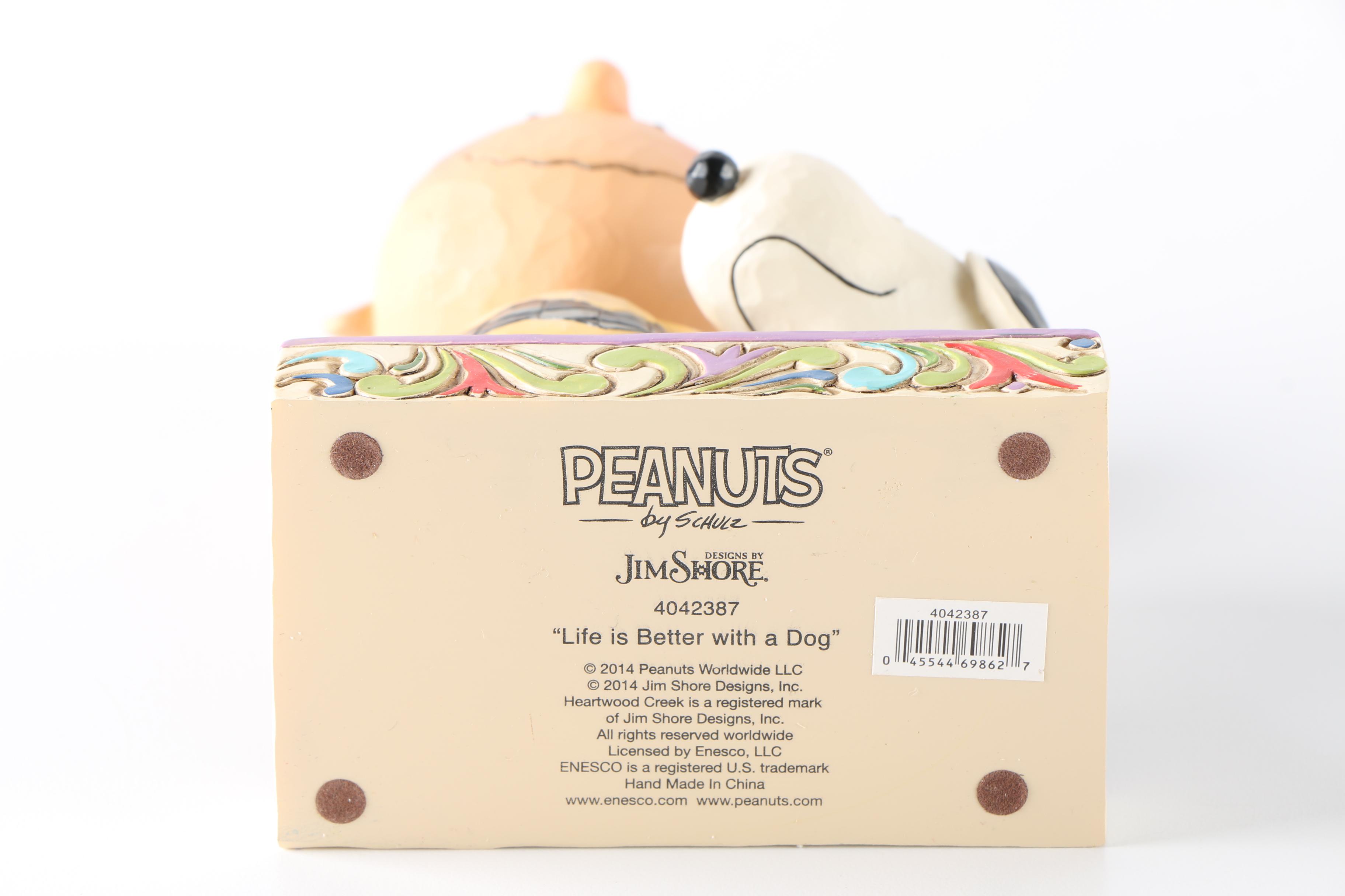 Selection of "Peanuts" Figures Designed by Jim Shore