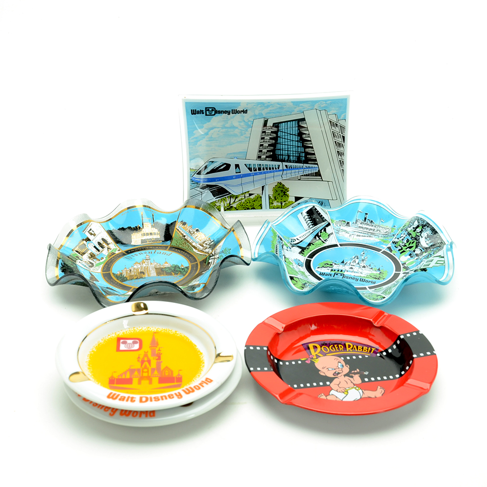 Disney Parks Souvenir Ashtrays