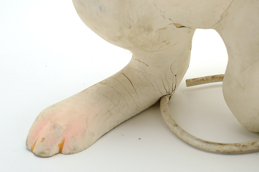 Three Mid-Century Easter Bunny Store Displays