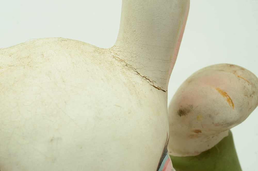 Three Mid-Century Easter Bunny Store Displays