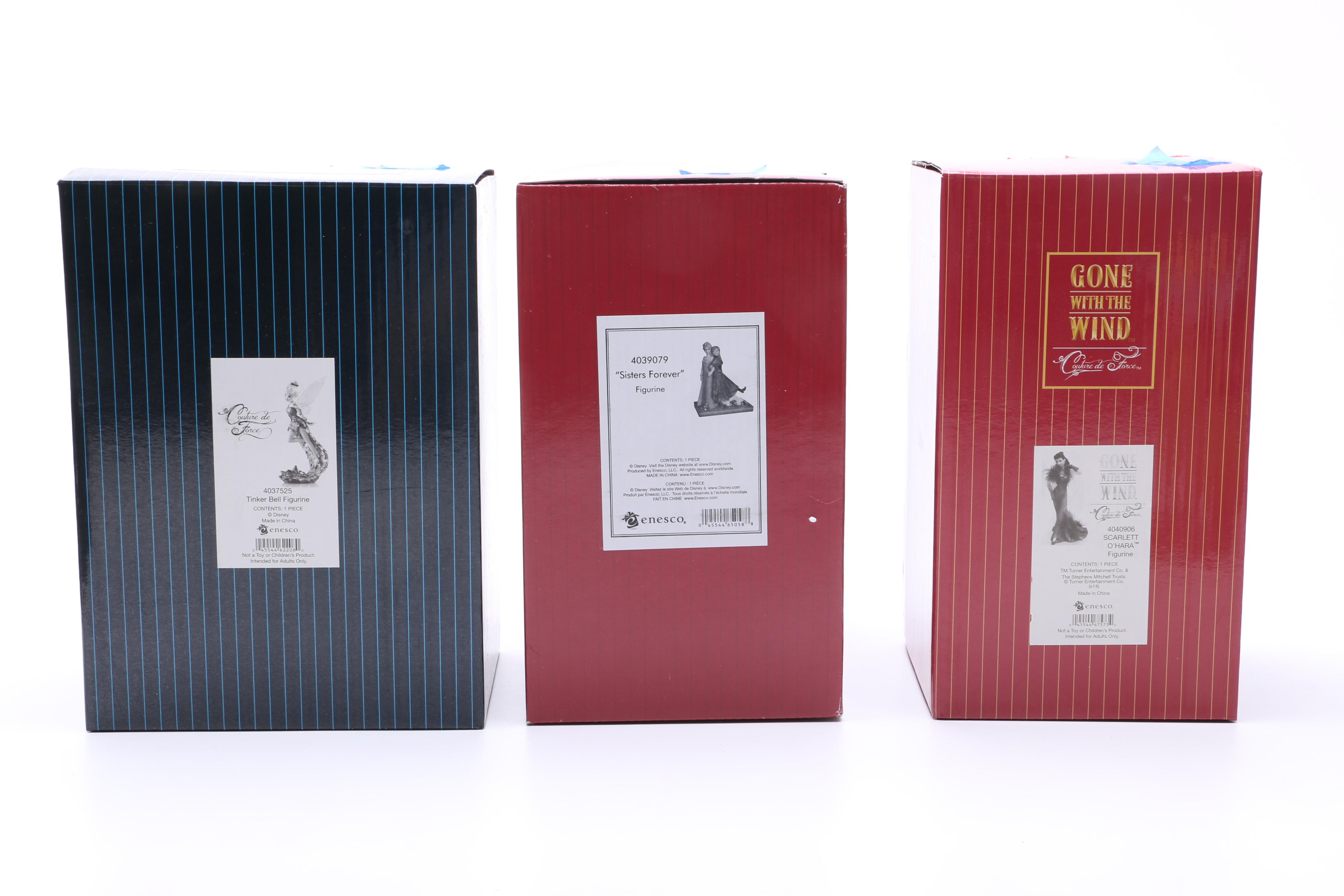 Disney Traditions and Couture de Force Figurines