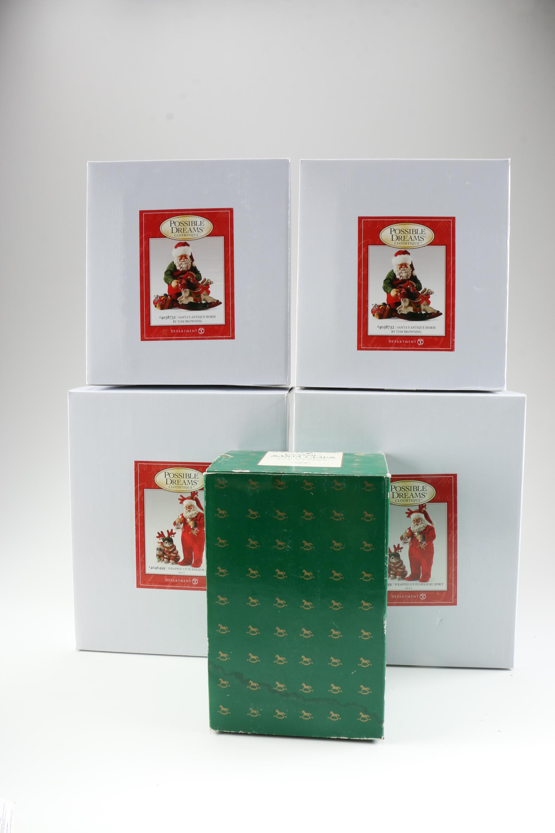 Christmas Figurines Including Giordano