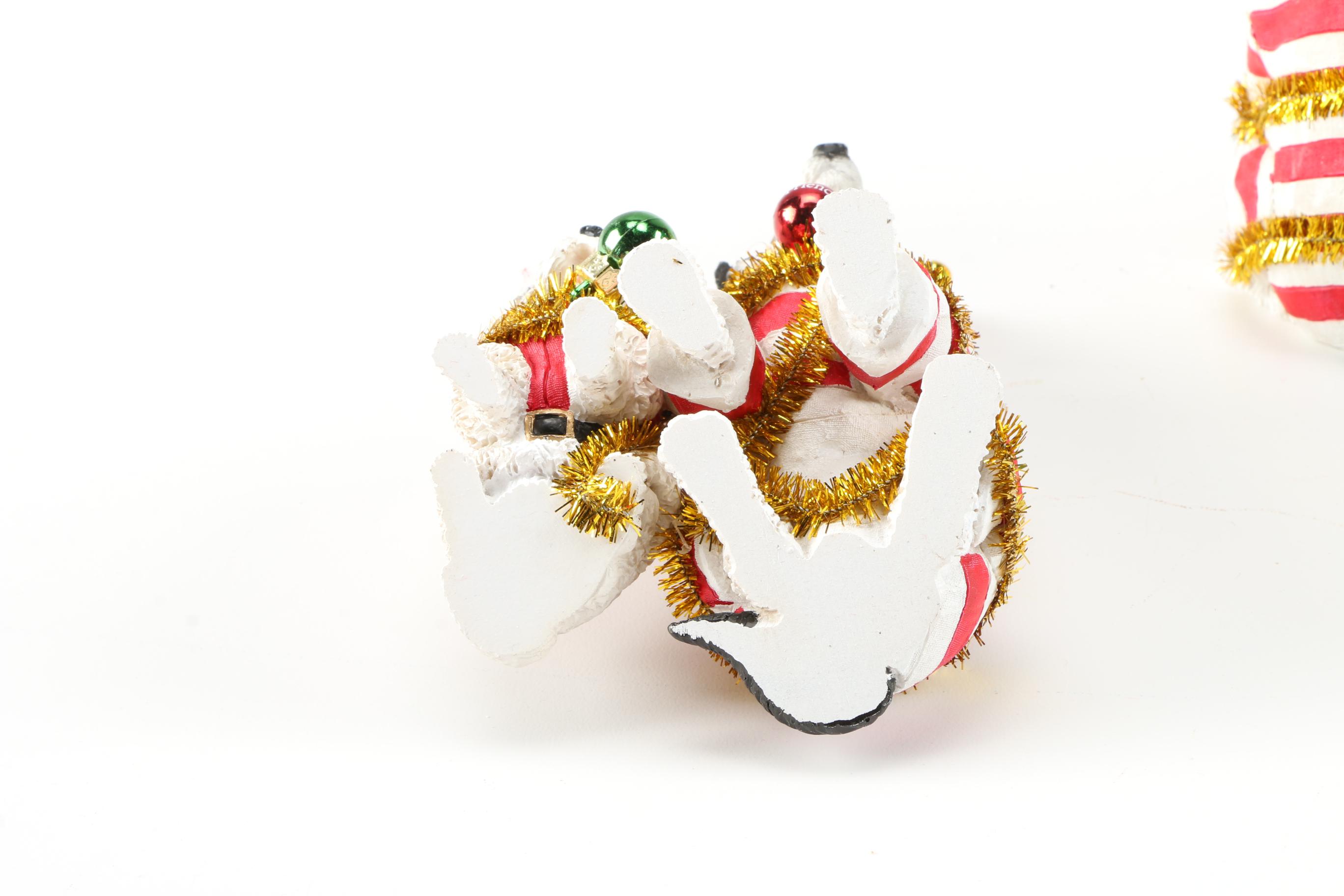 Christmas Figurines Including Giordano