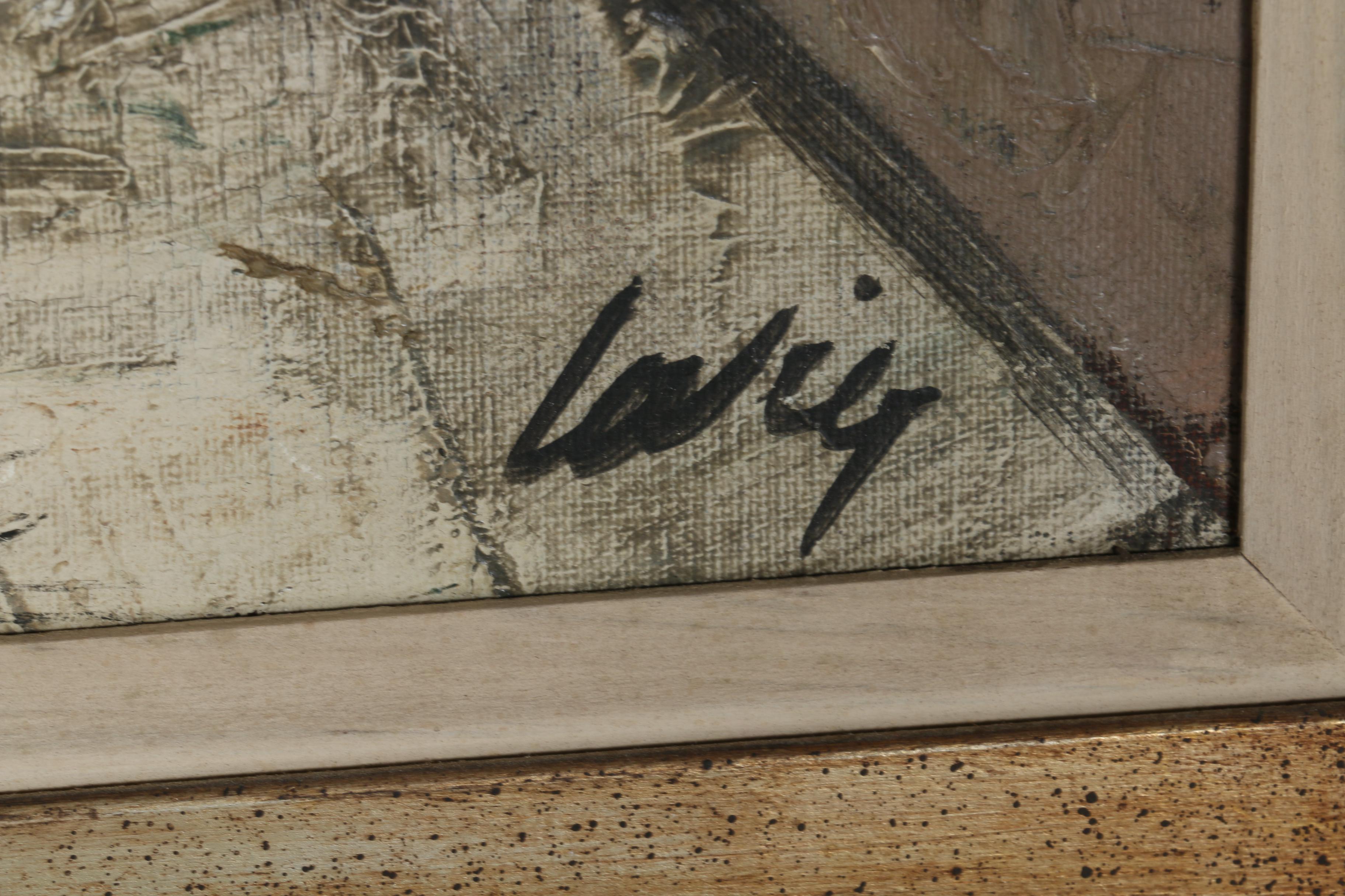 Charles Levier Maritime Original Oil Painting on Canvas