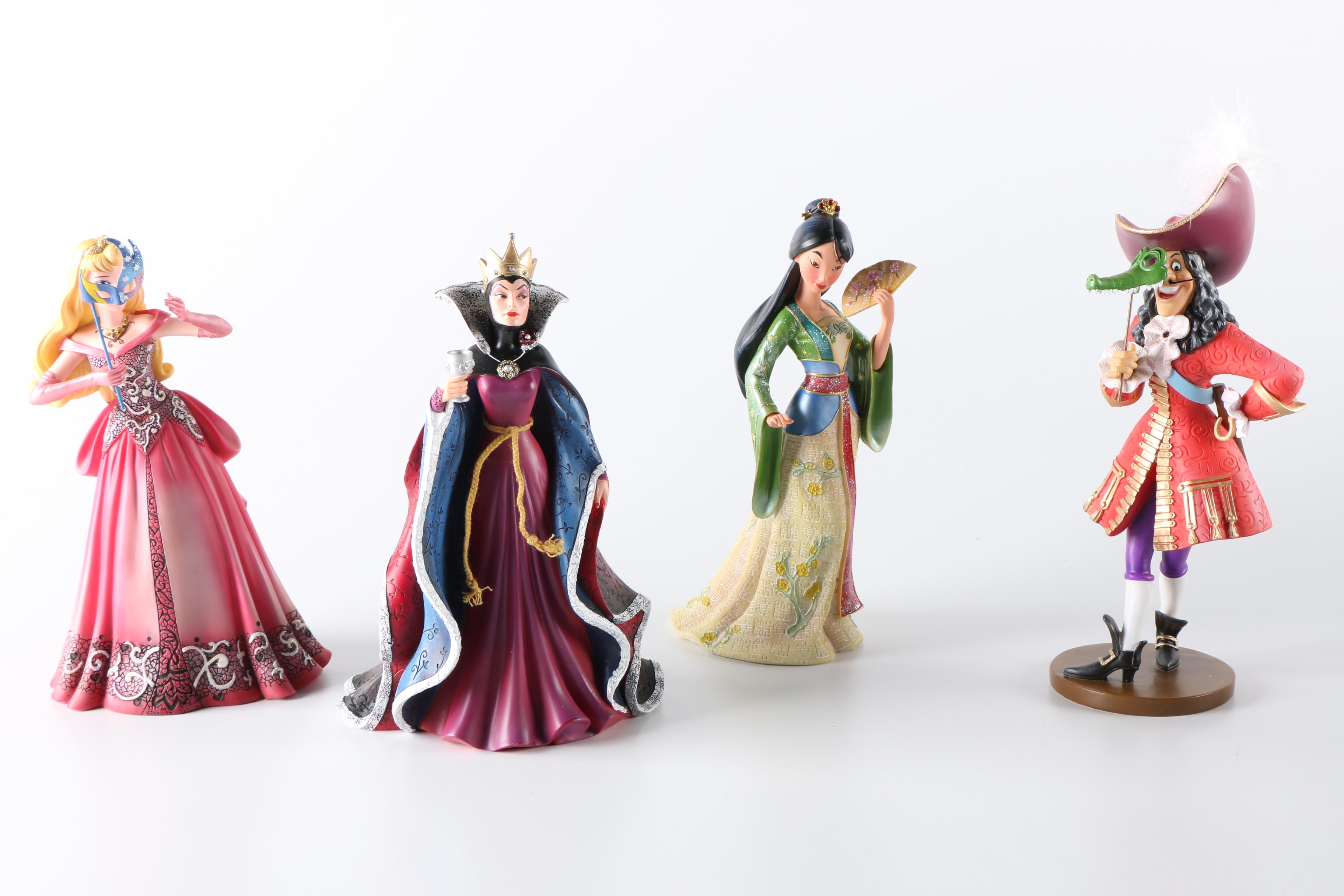 Assortment of "Disney Showcase Collection" Figures