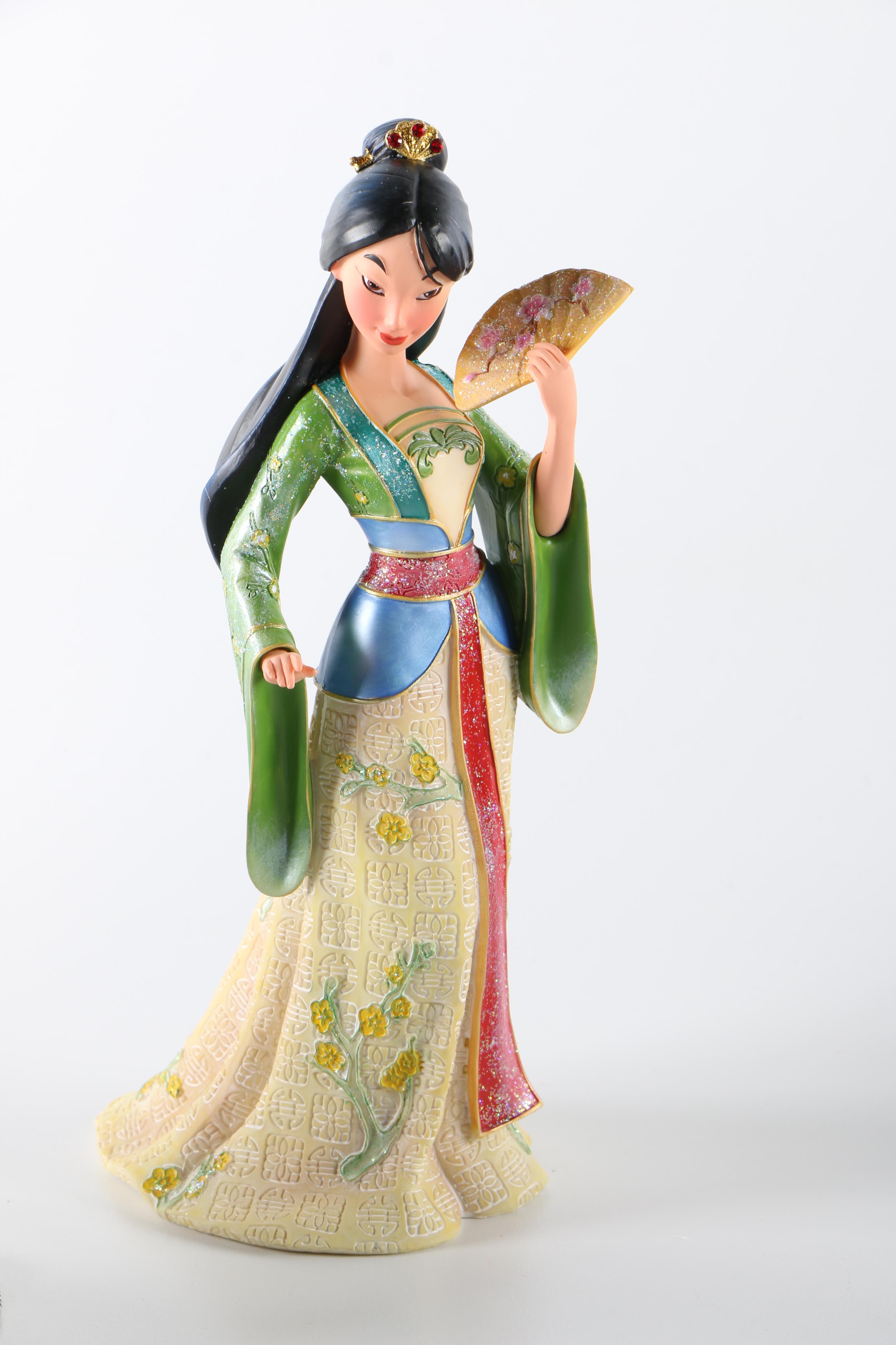 Assortment of "Disney Showcase Collection" Figures
