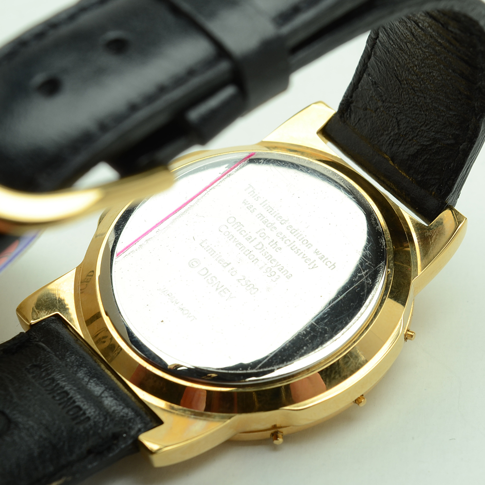 1993 Disneyana Convention Watch Featuring Steamboat Willie