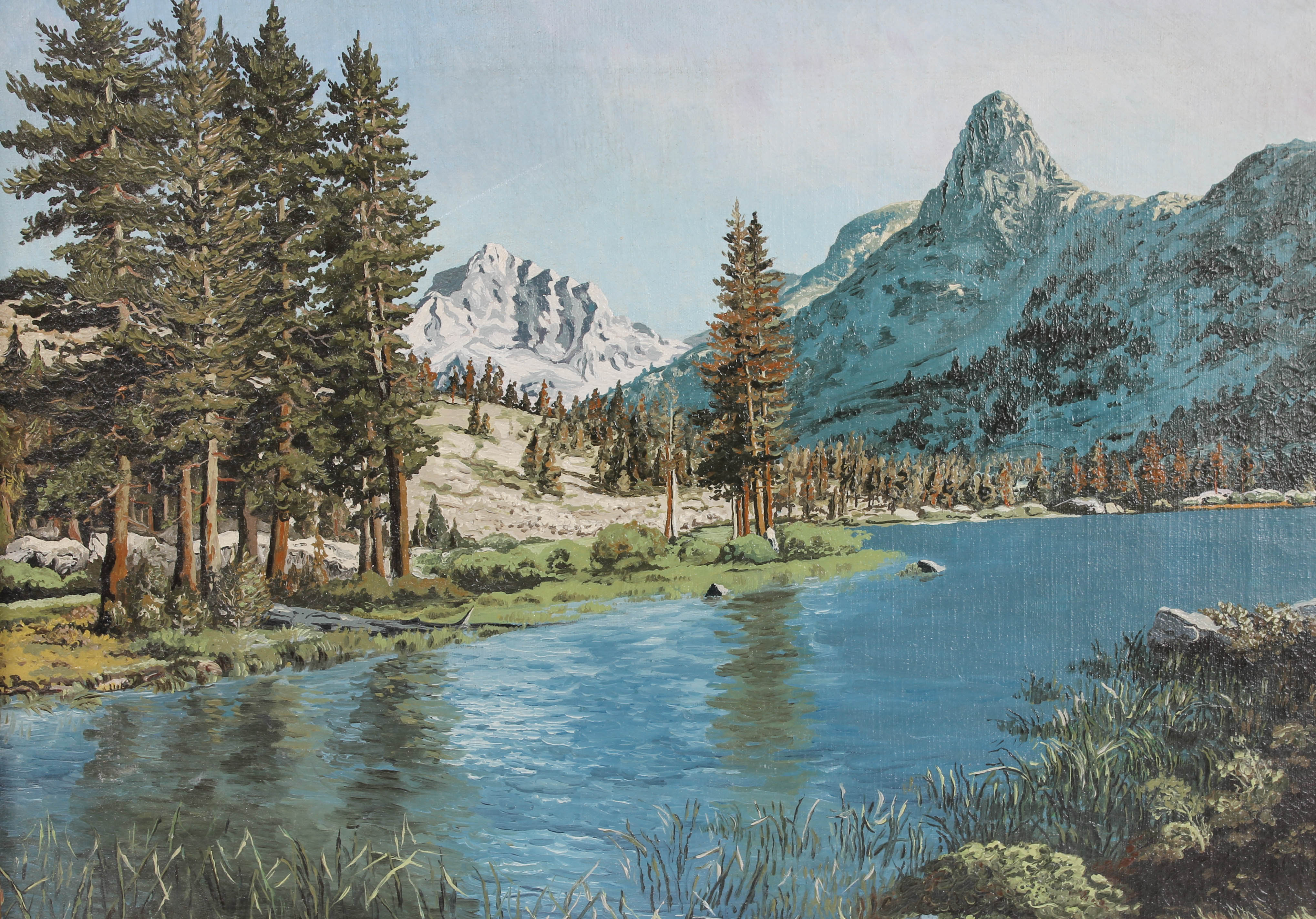 Guy Qualls Original Landscape Oil Painting on Canvas