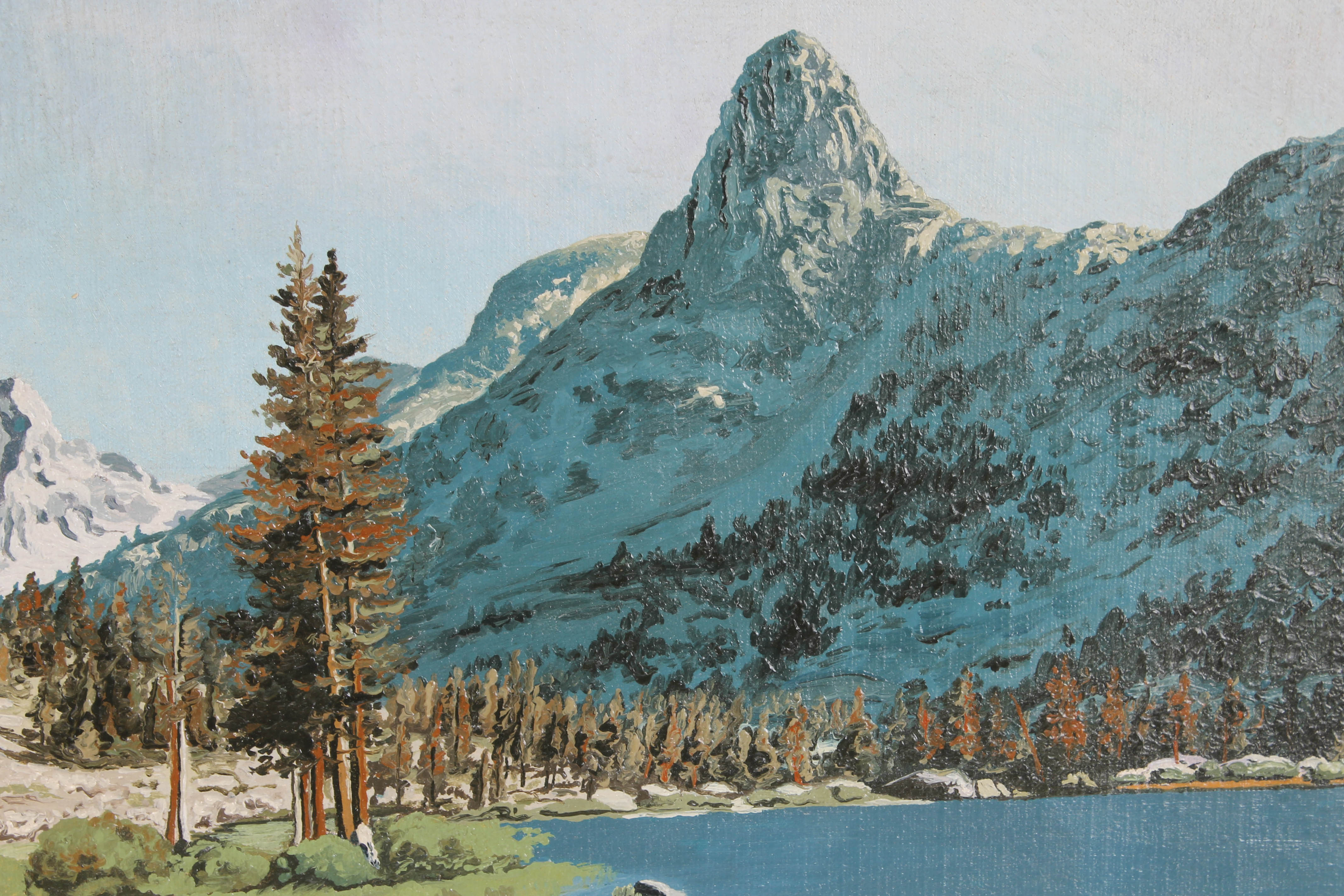 Guy Qualls Original Landscape Oil Painting on Canvas