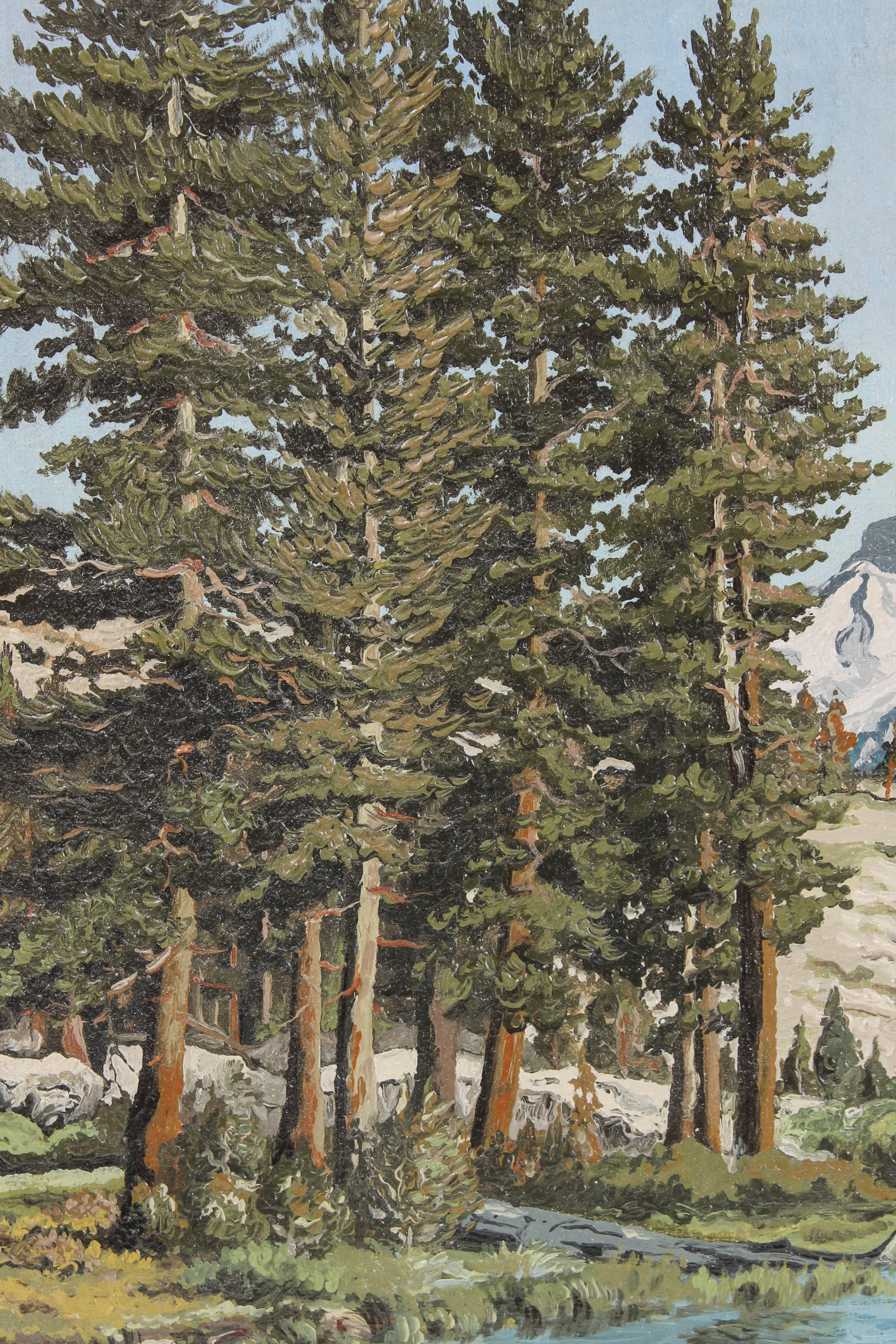 Guy Qualls Original Landscape Oil Painting on Canvas