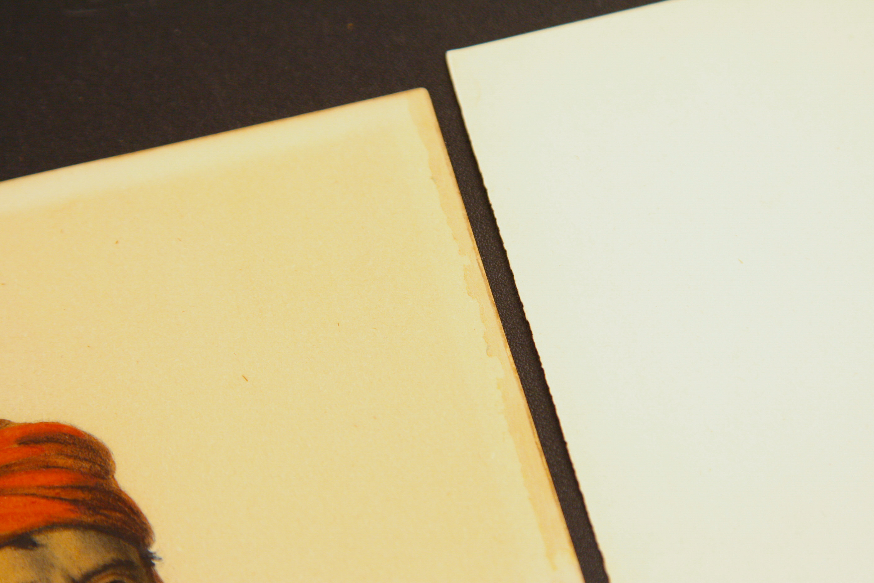 Pair of McKenney and Hall Hand-Colored Folio Lithographs of Native American Warriors