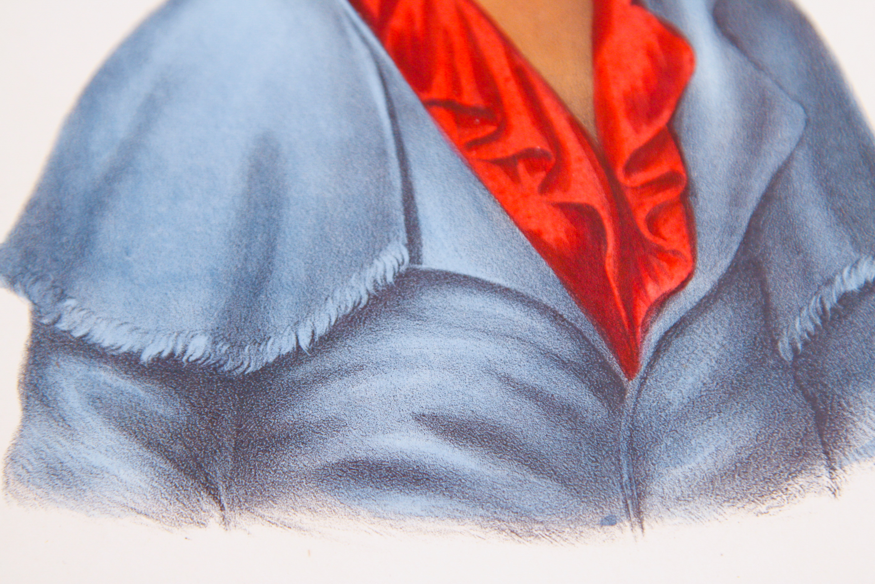 Pair of McKenney and Hall Hand-Colored Folio Lithographs of Native American Warriors