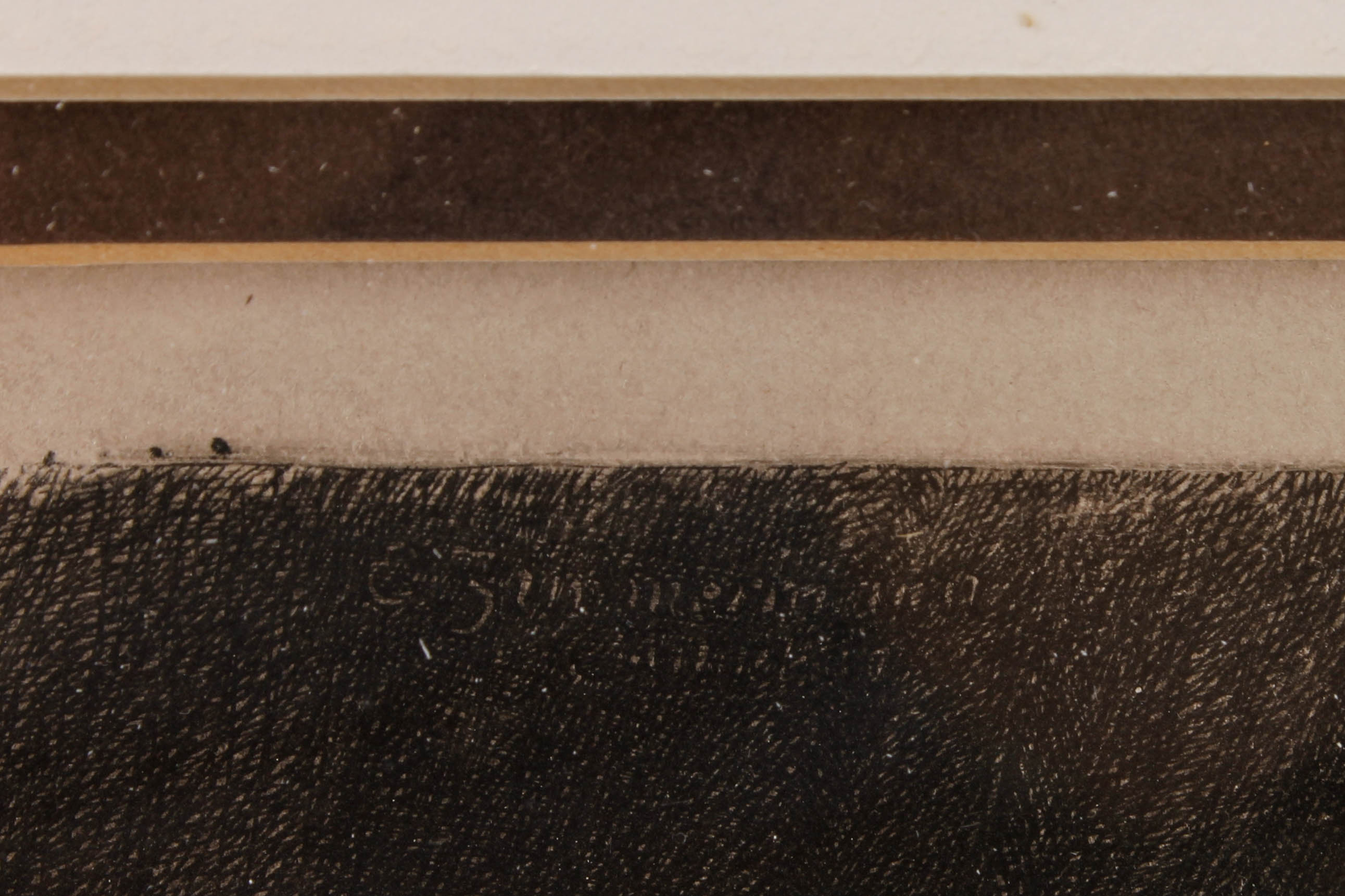 Etching after a Ernst Zimmermann Painting