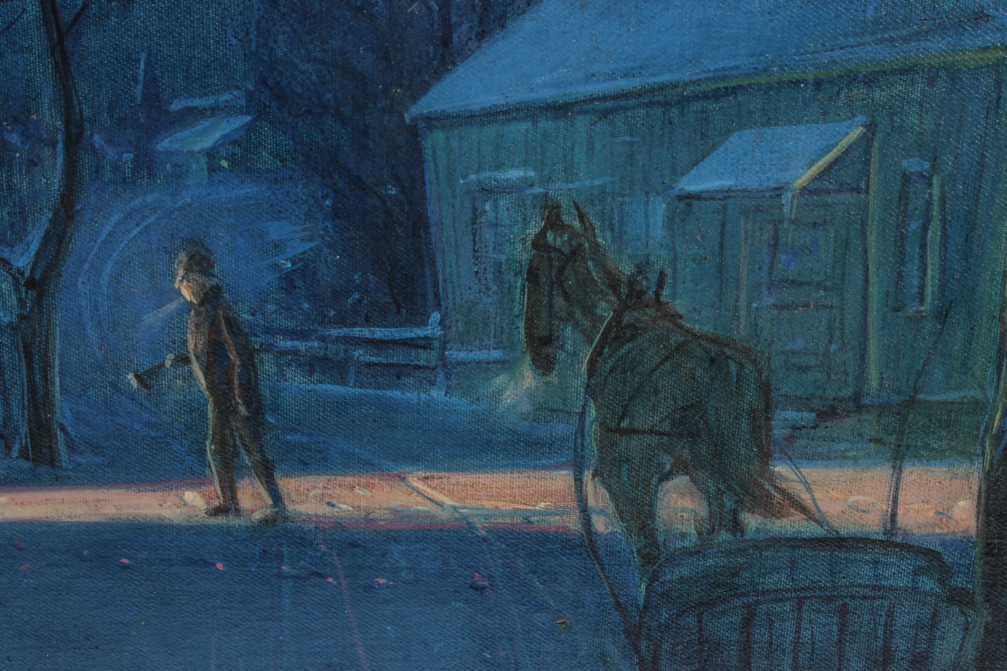 Original Framed Oil Painting on Board