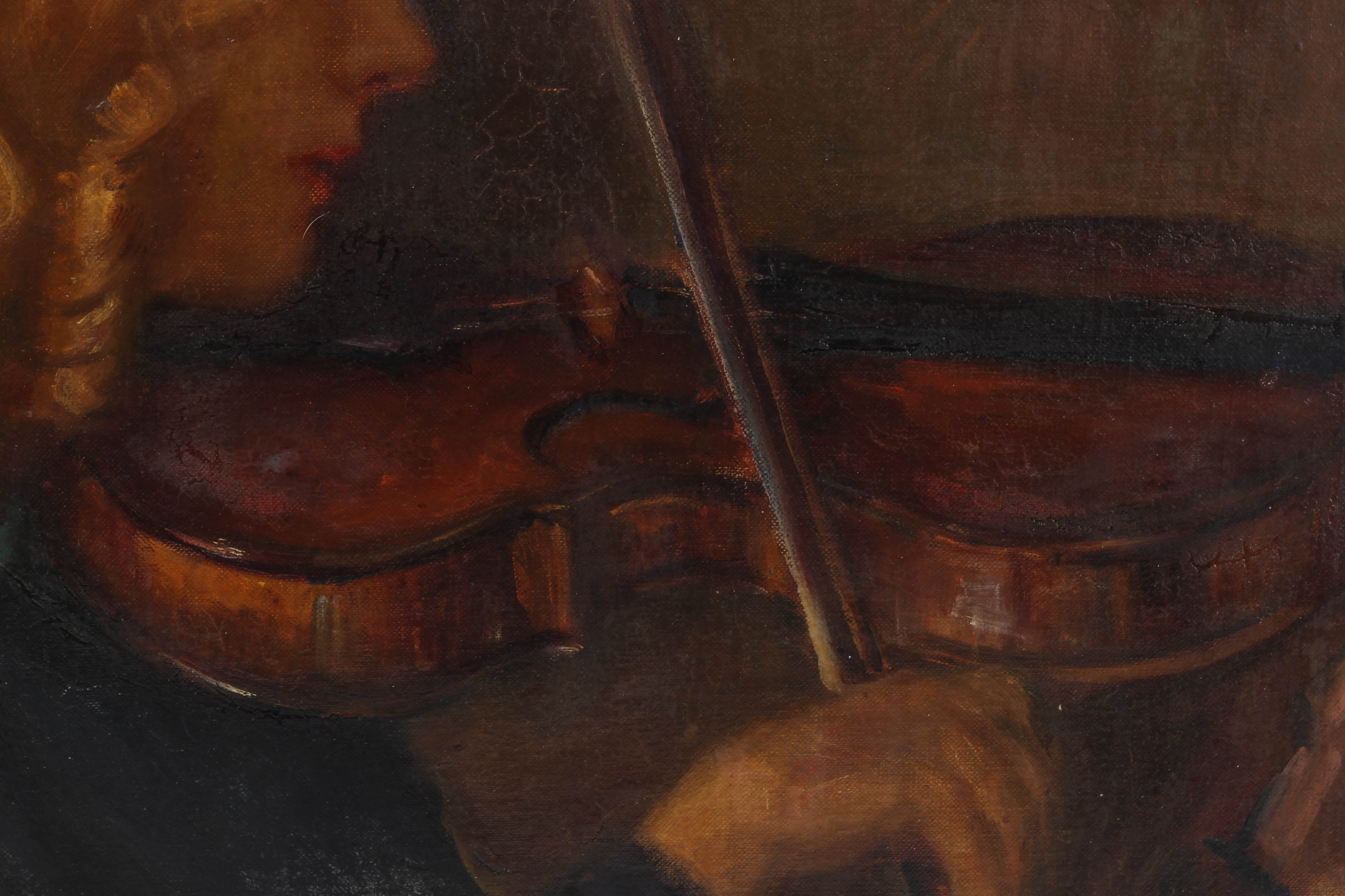 Martha Gilbert Skougor Oil Painting on Canvas Board