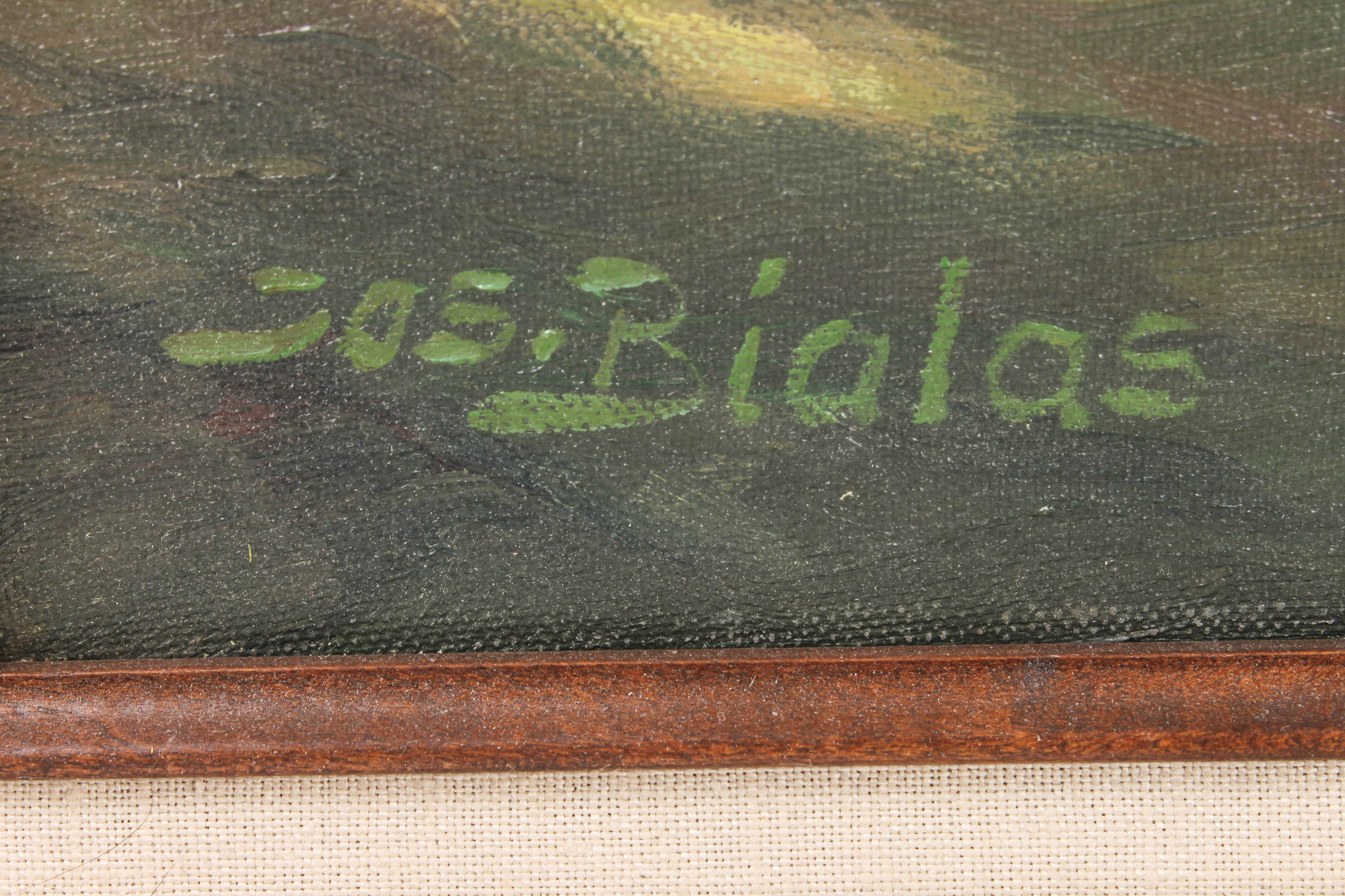 Joseph Bialas Oil Painting on Canvas Landscape