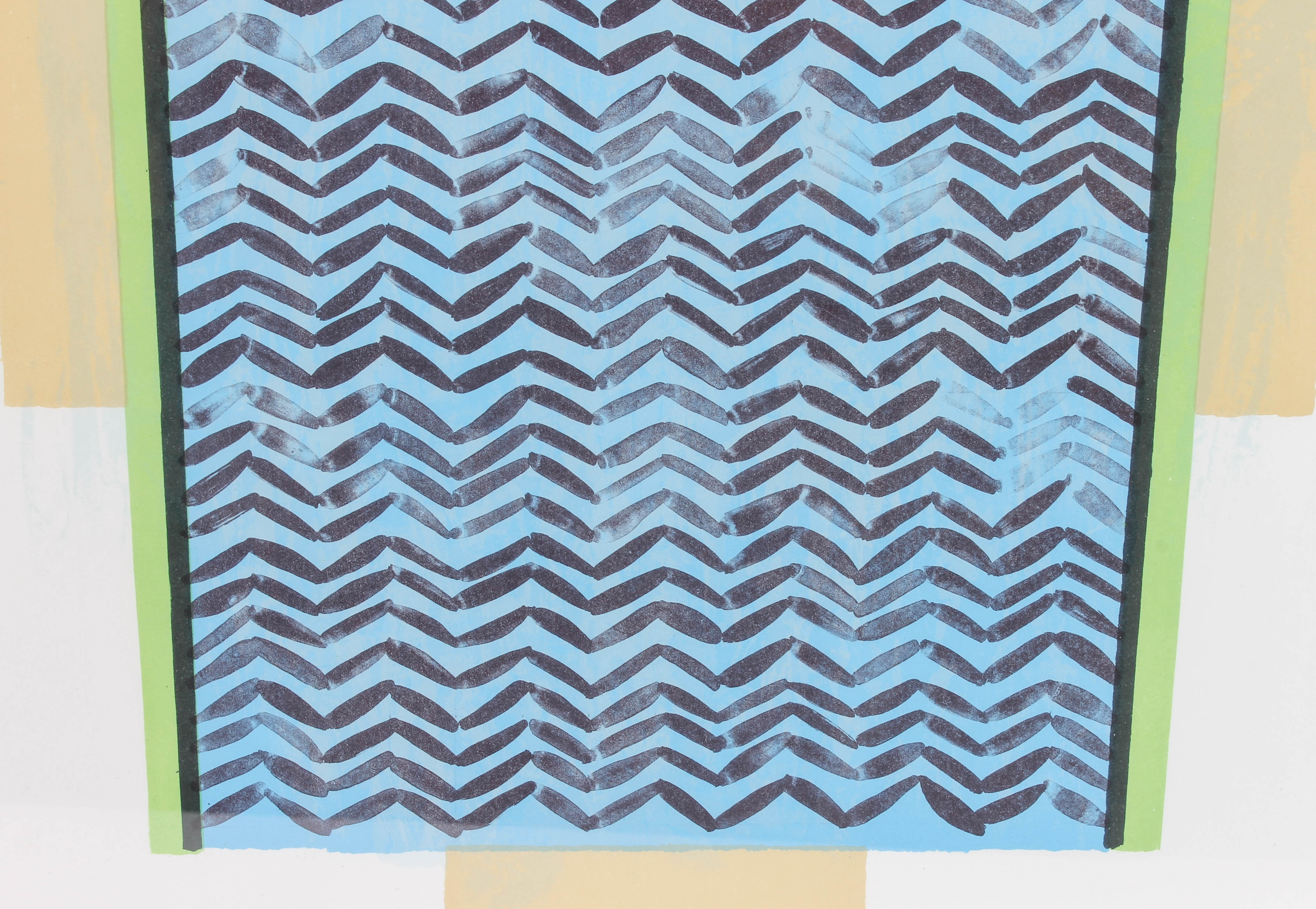 Keith Anden Achepohl Lithograph "Egypt: Day + Night II, 1977"