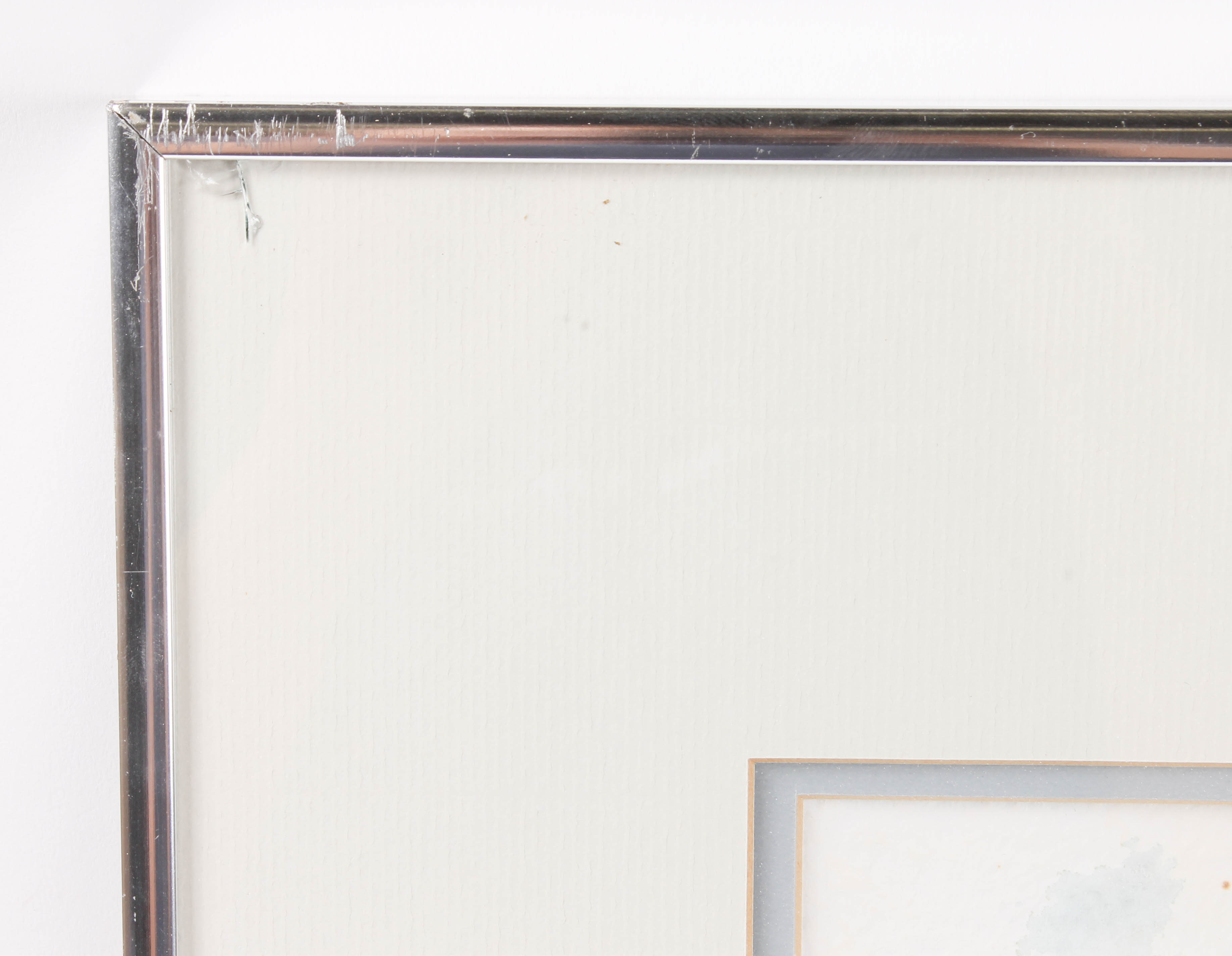 Thabo Signed Watercolor Painting "Figure Study"