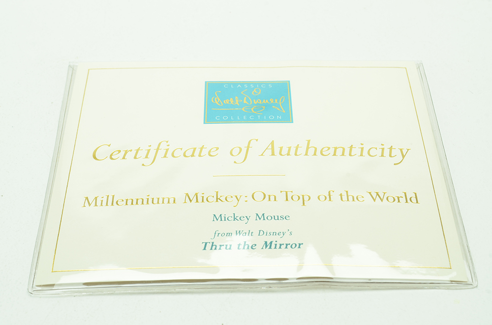 Millennium Mickey: On Top of the World Figurine