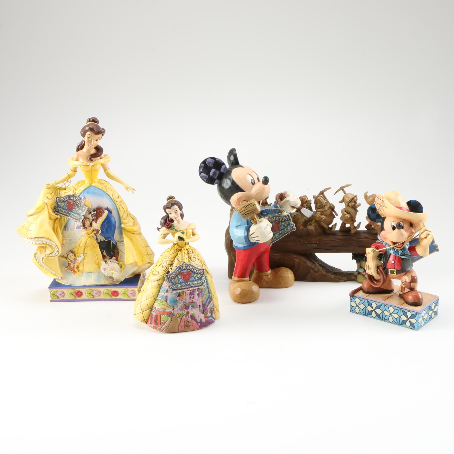 Disney Traditions Show Case Collection Figurines