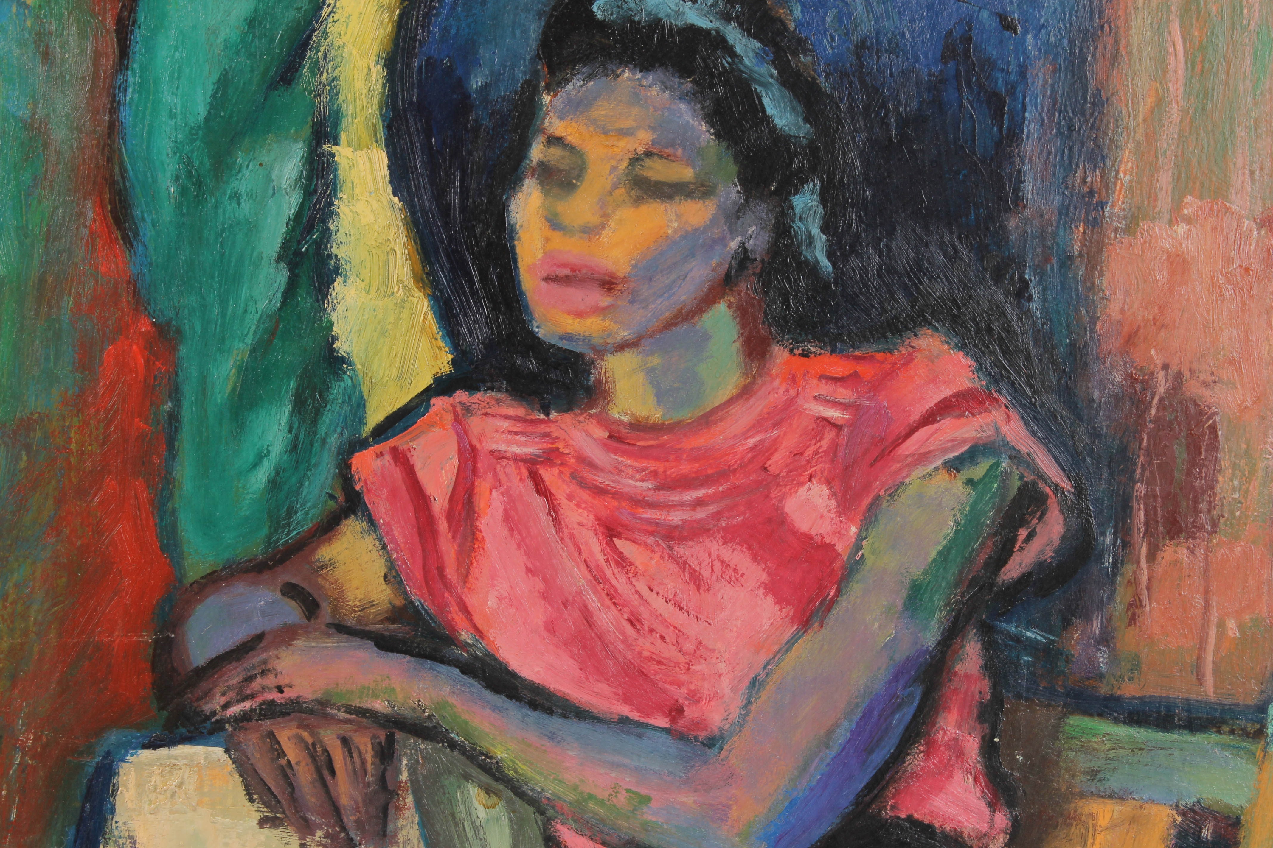 Nancy Kurtz Original Oil Painting on Board