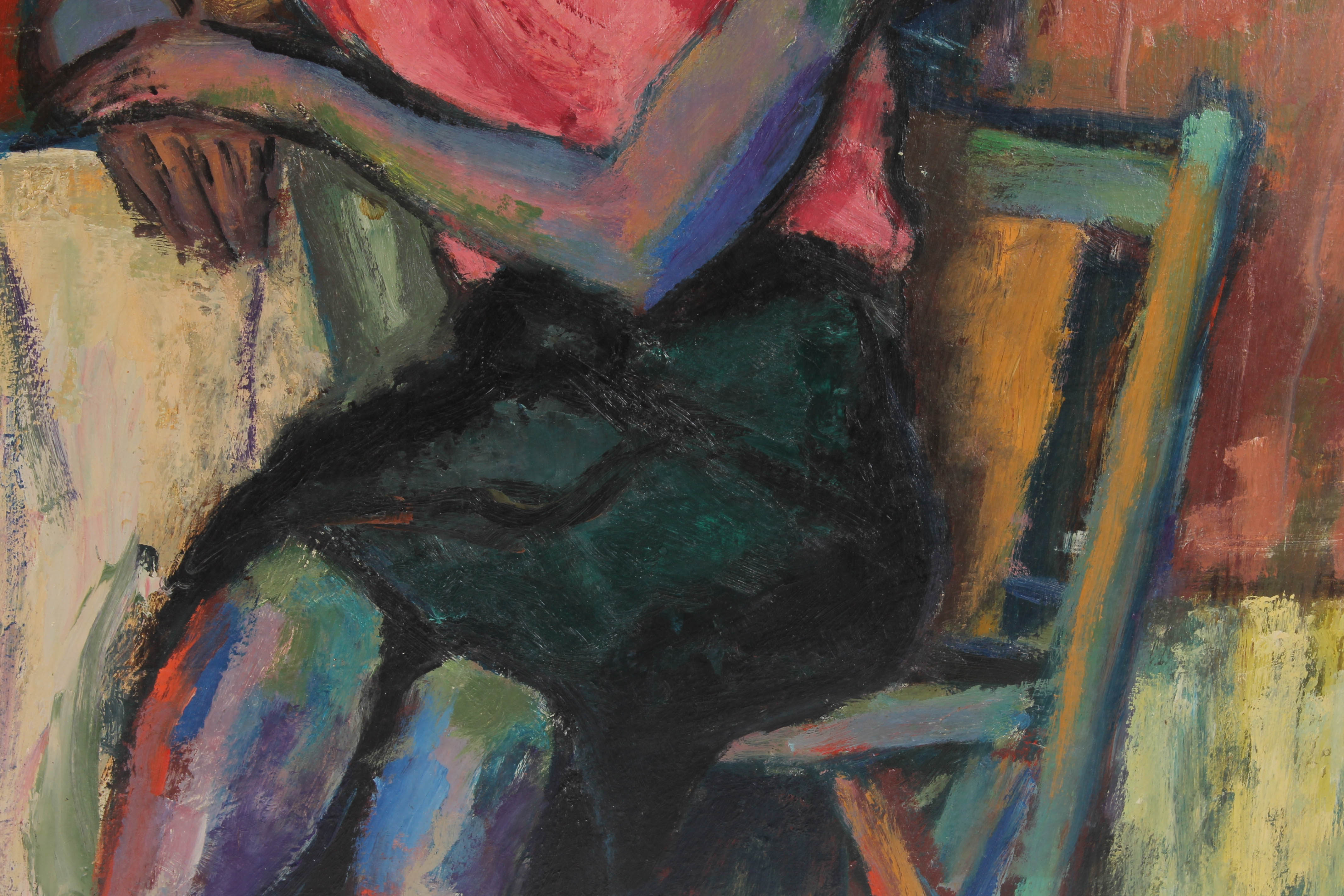 Nancy Kurtz Original Oil Painting on Board