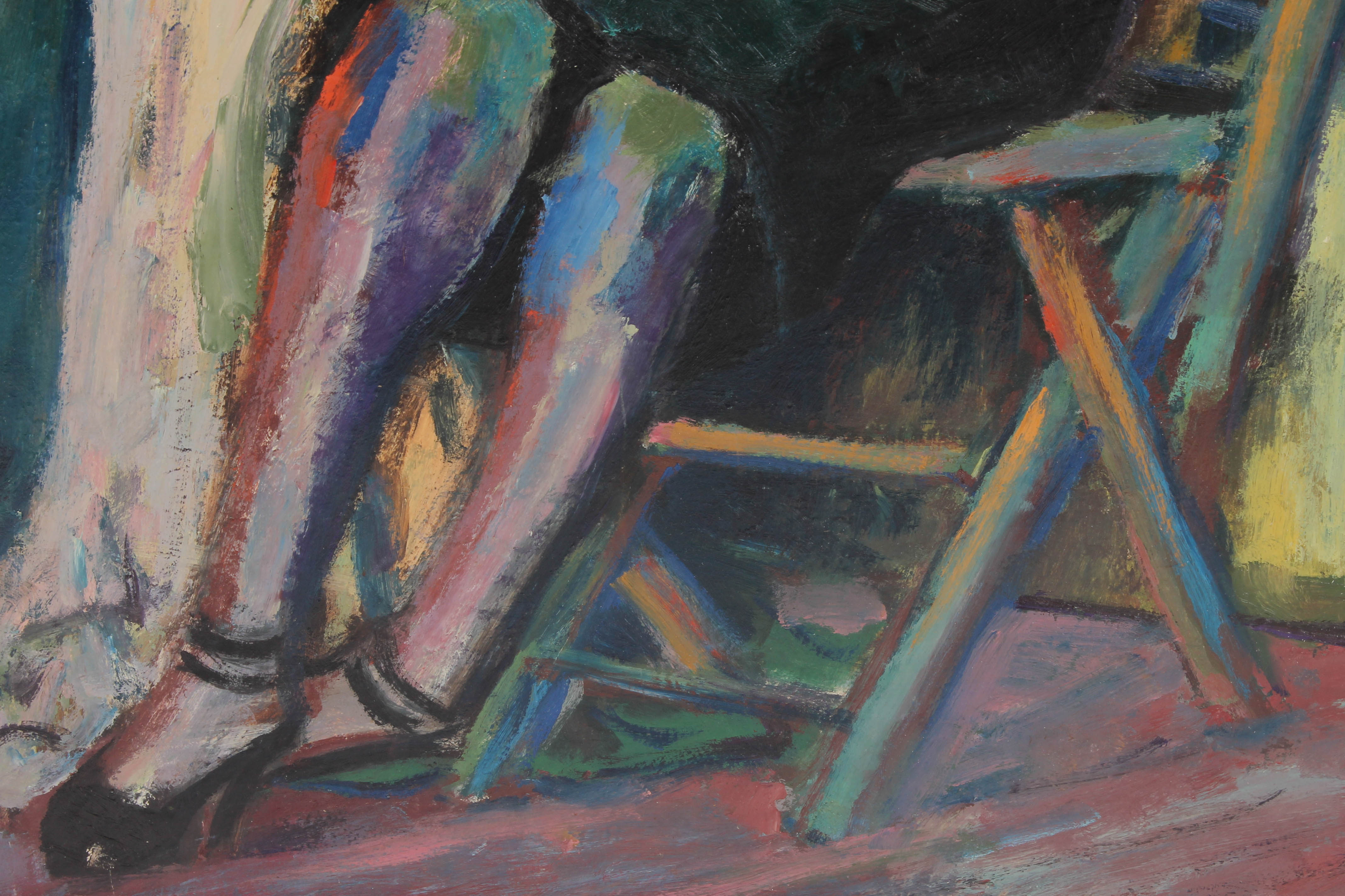 Nancy Kurtz Original Oil Painting on Board