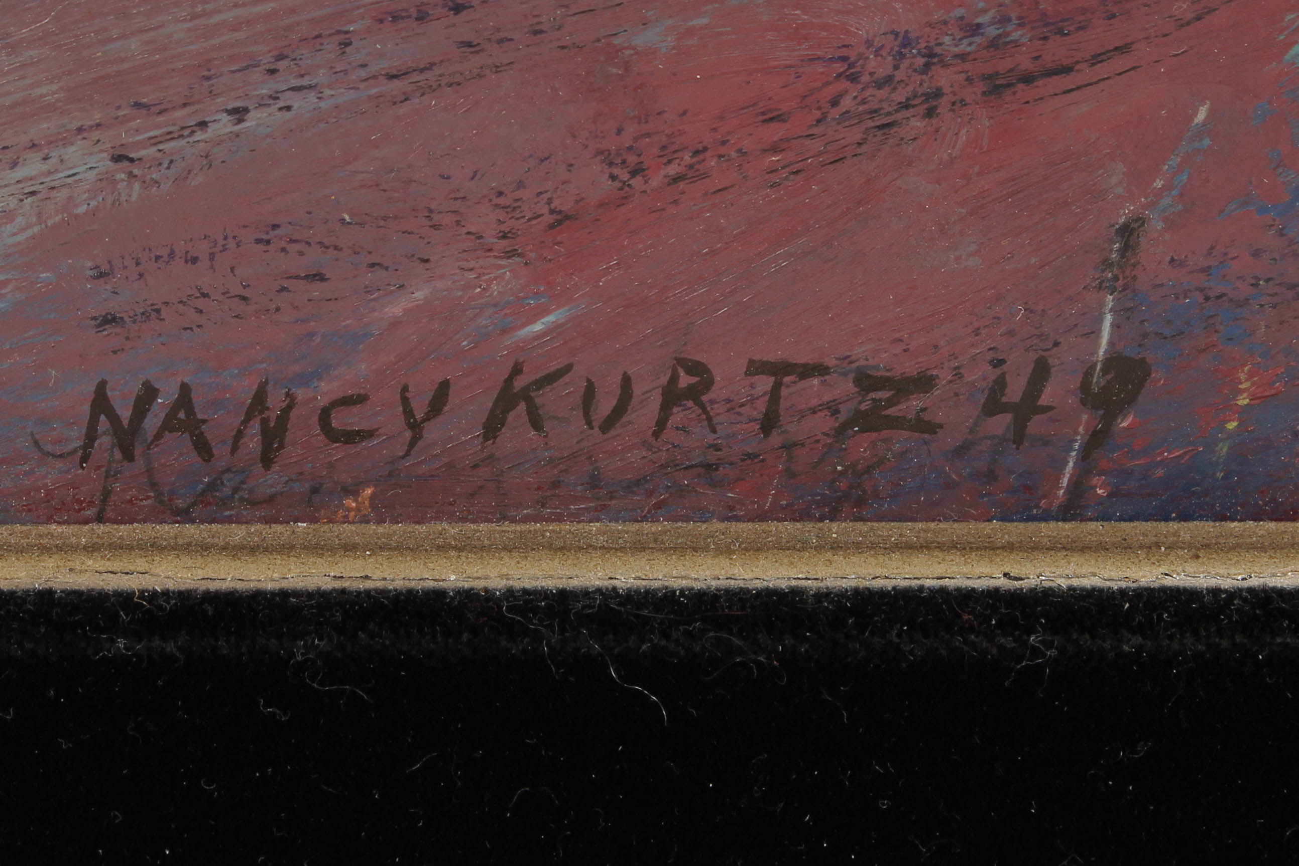 Nancy Kurtz Original Oil Painting on Board