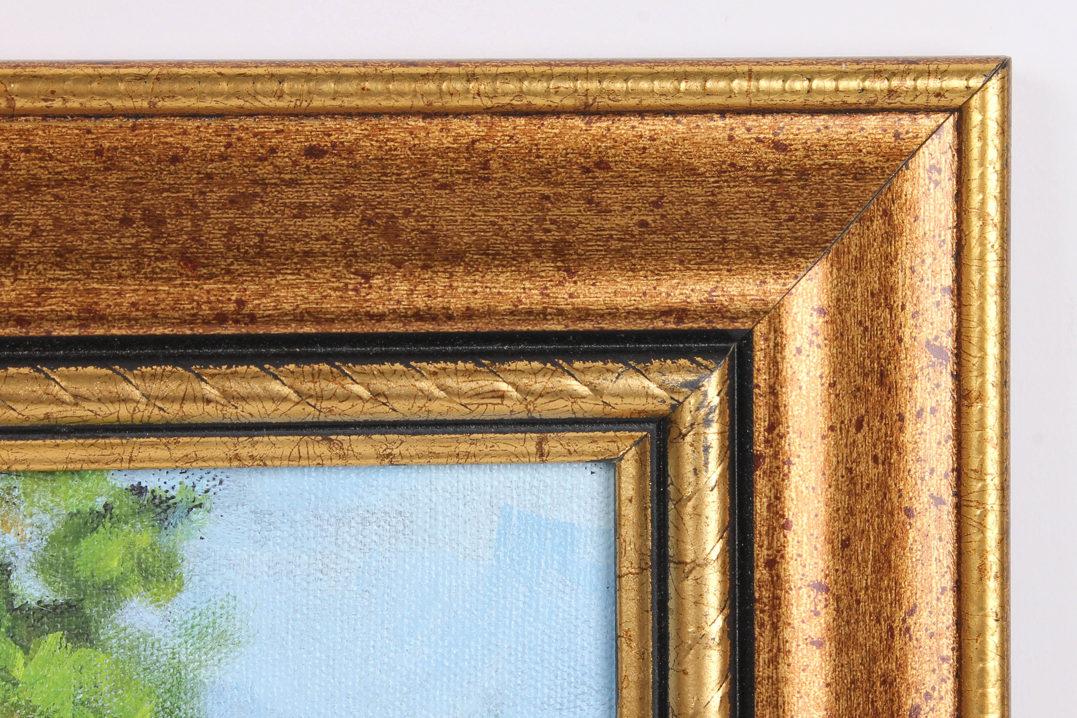 Collection of Acrylic and Oil Landscape Paintings by Various Artists